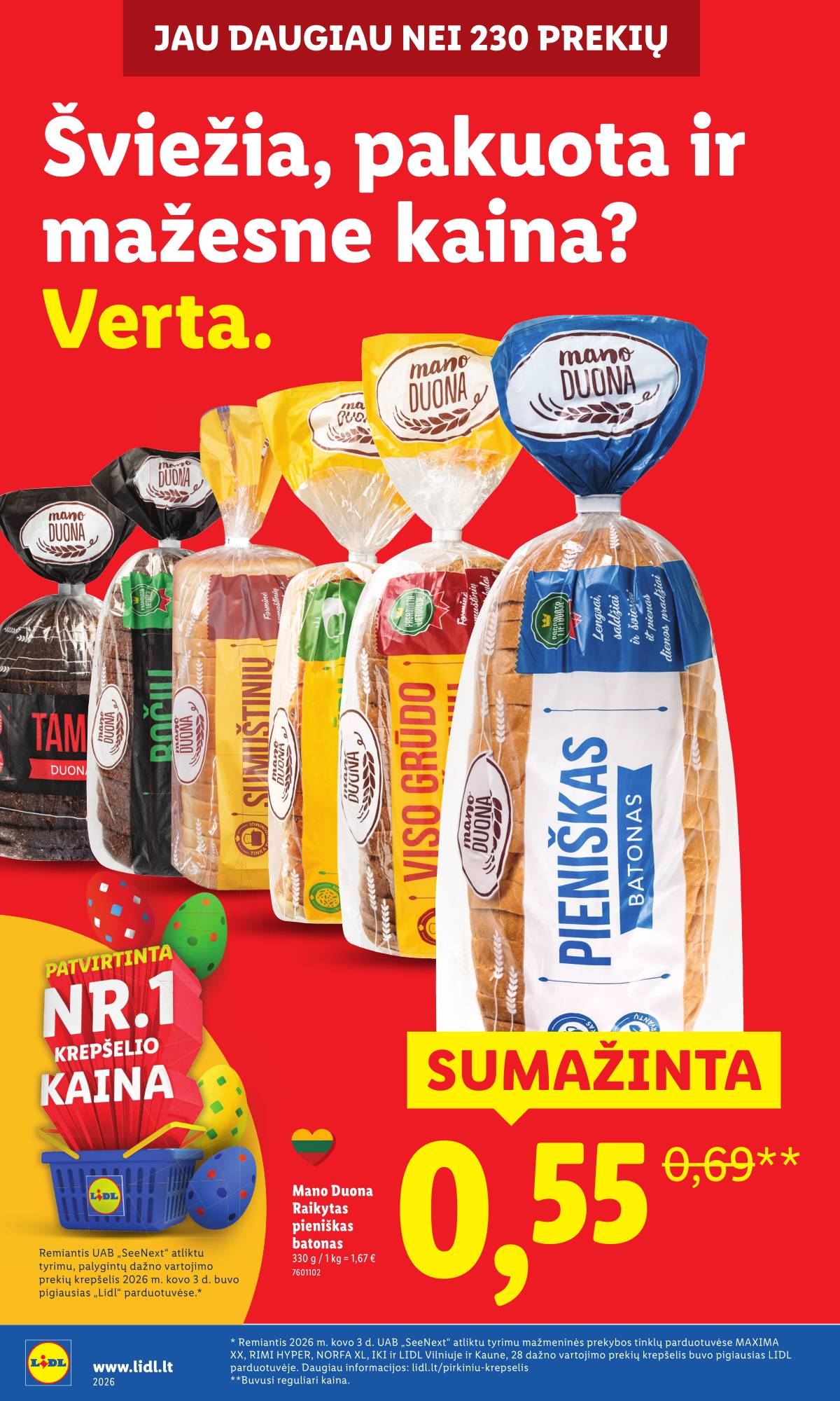 Lidl - Toliau mažiname kainas 6 puslapis