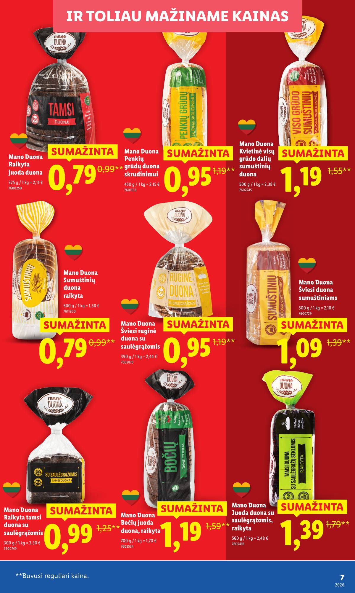 Lidl - Toliau mažiname kainas 7 puslapis