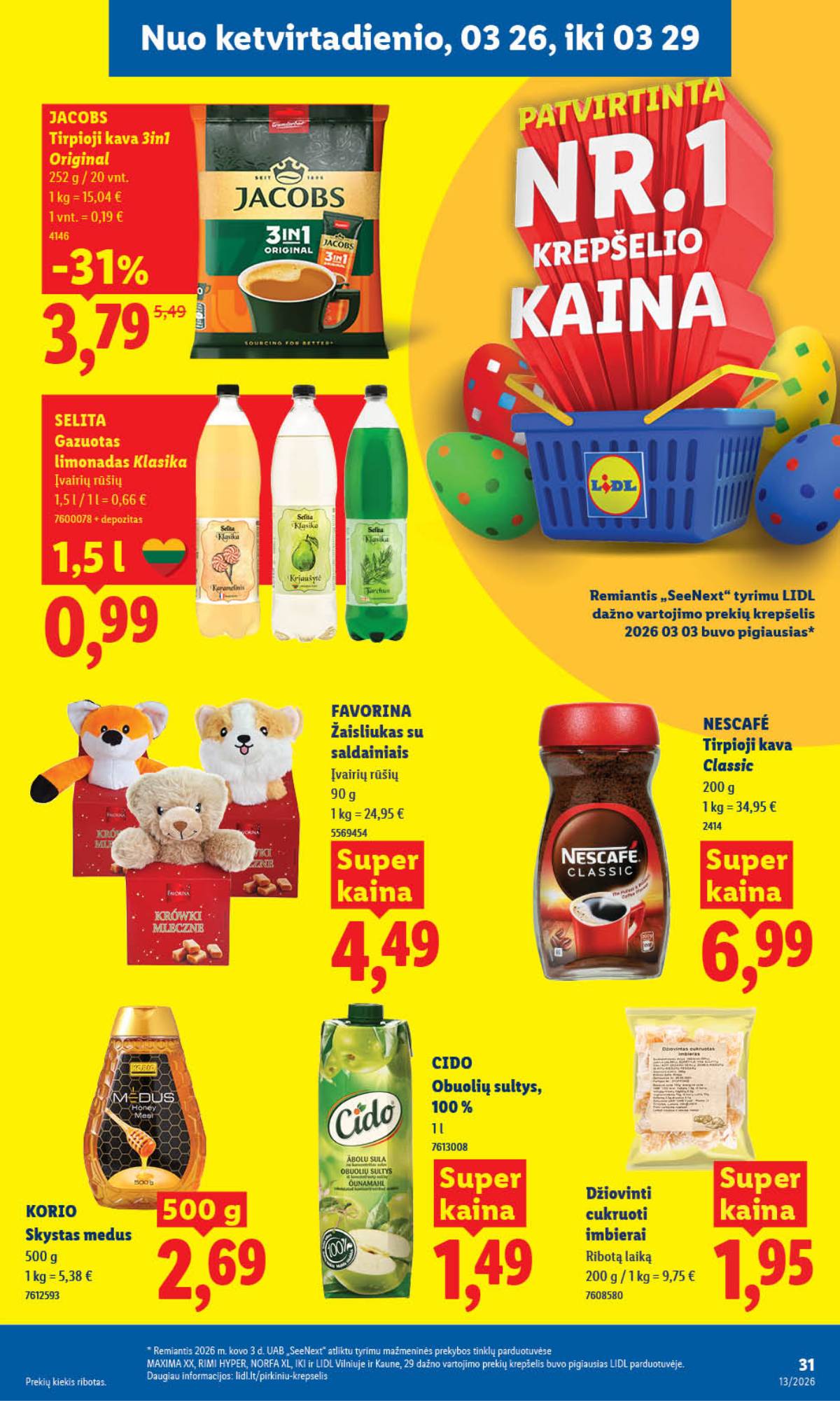 Lidl - LIDL SAVAITĖS Maisto prekių akcijų leidinys 23 puslapis