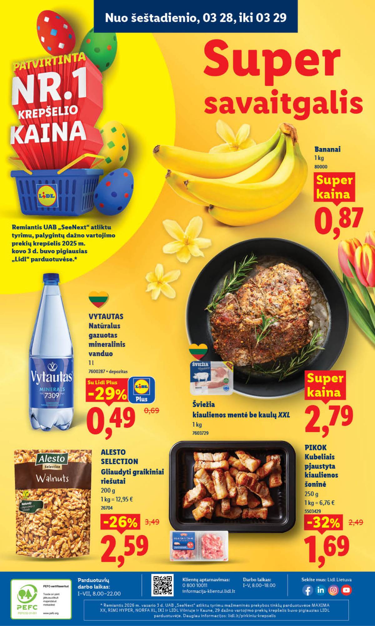 Lidl - LIDL SAVAITĖS Maisto prekių akcijų leidinys 32 puslapis
