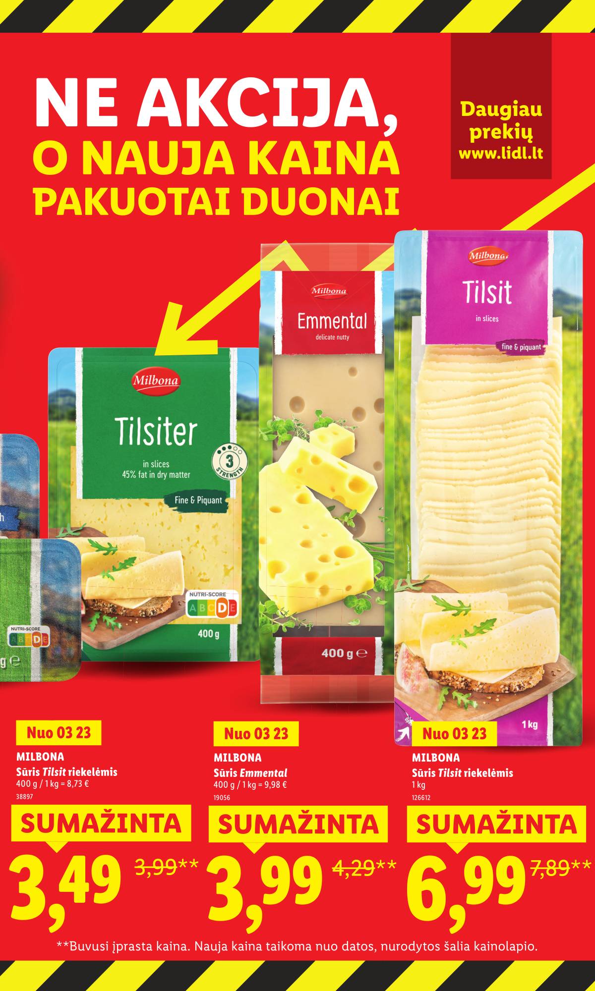 Lidl - Toliau mažiname kainas 3 puslapis