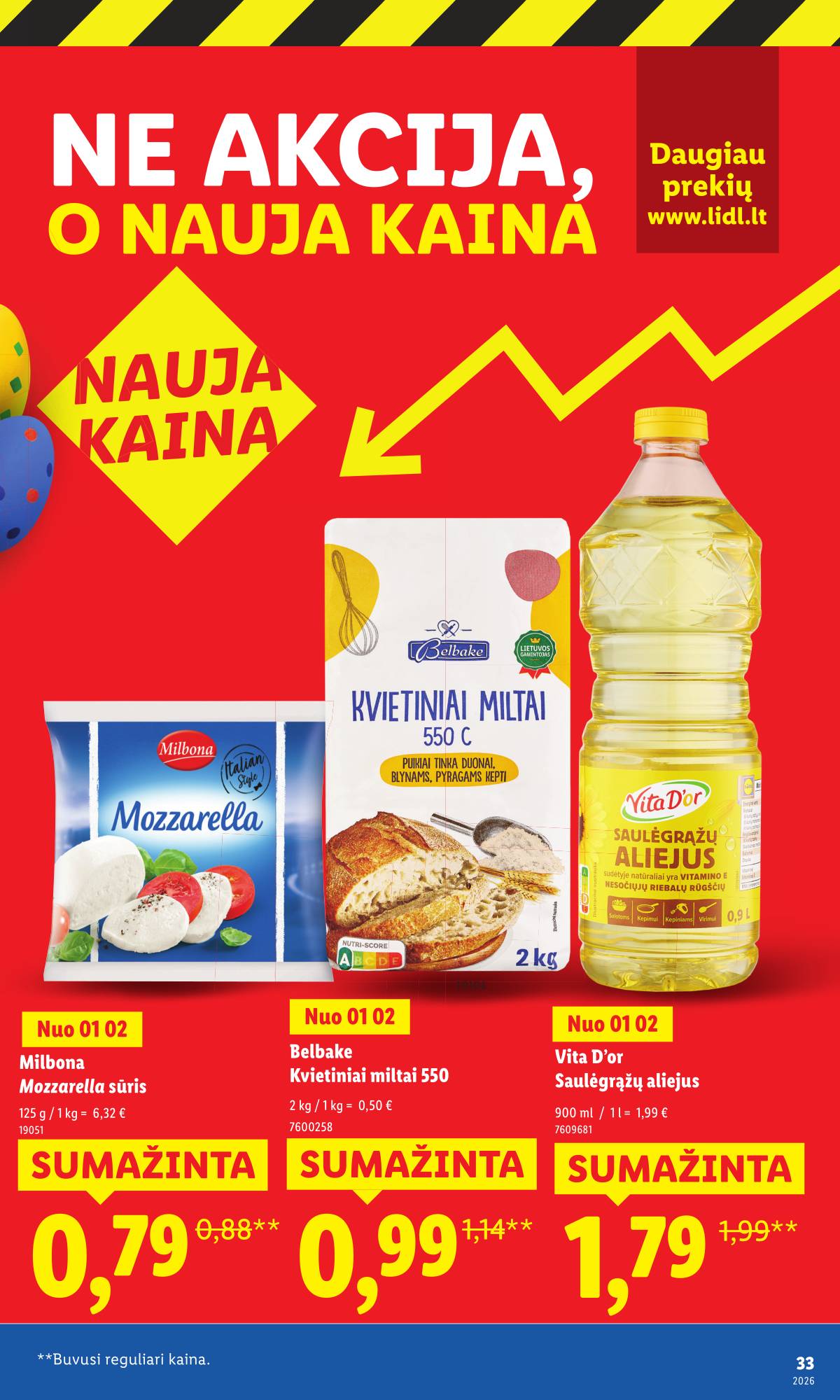 Lidl - Toliau mažiname kainas 33 puslapis