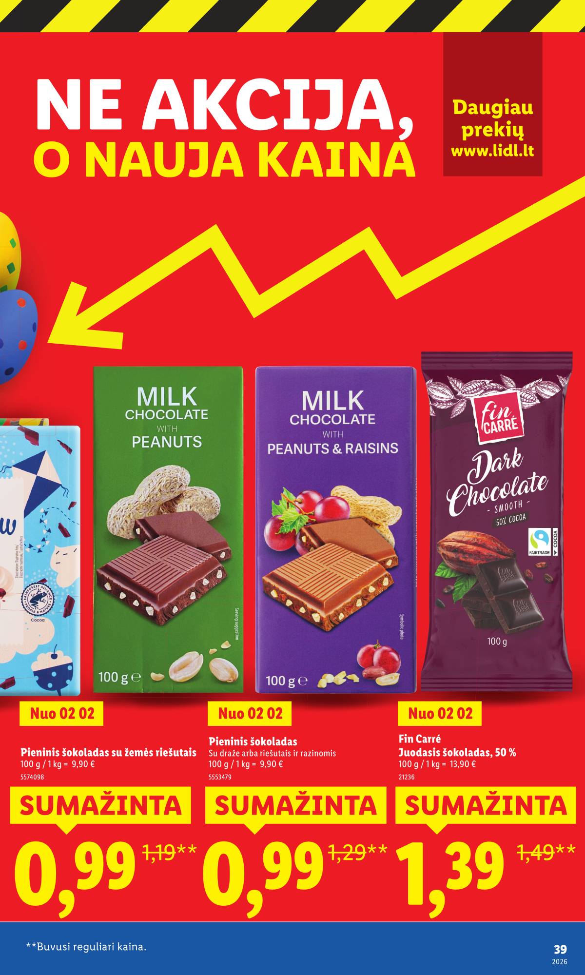 Lidl - Toliau mažiname kainas 39 puslapis