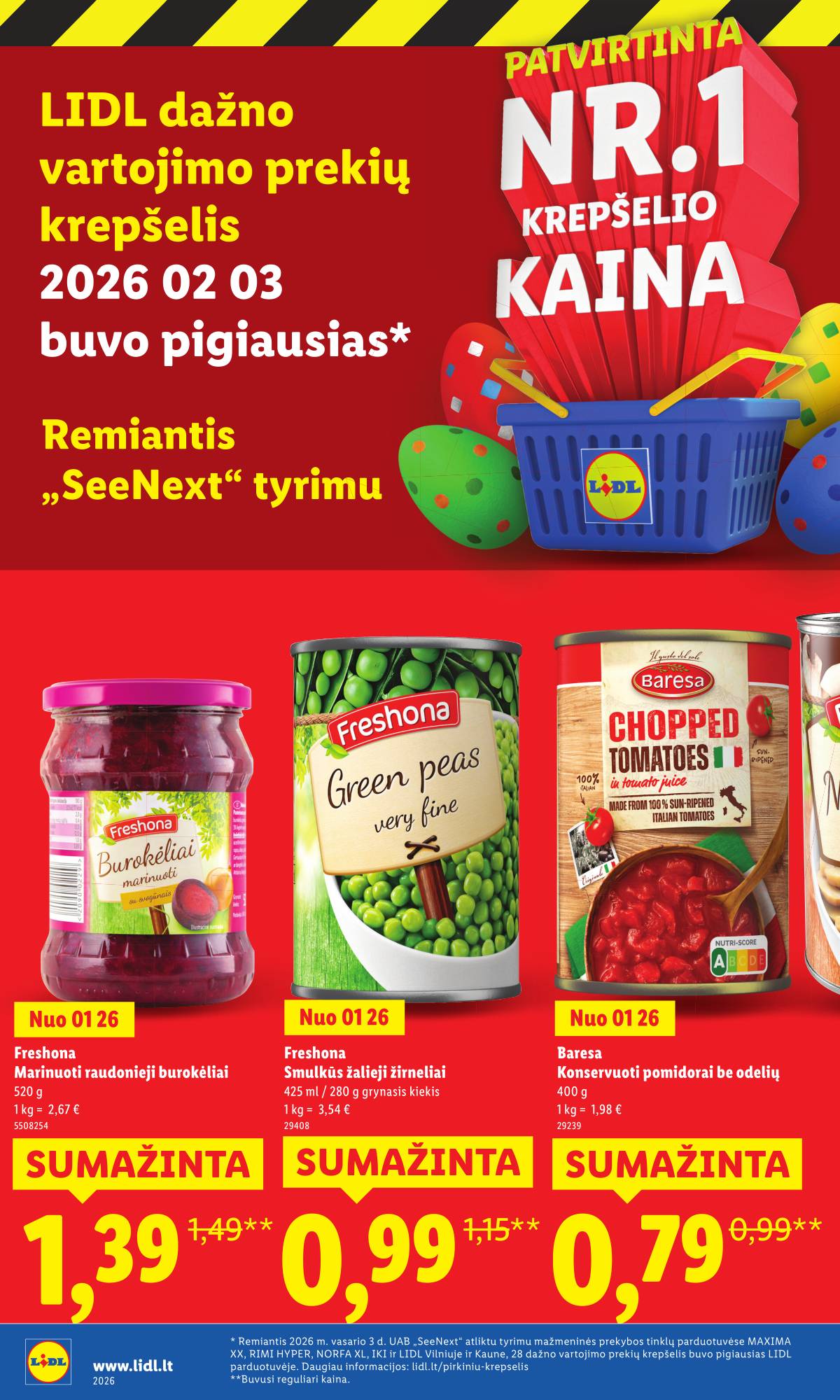 Lidl - Toliau mažiname kainas 40 puslapis