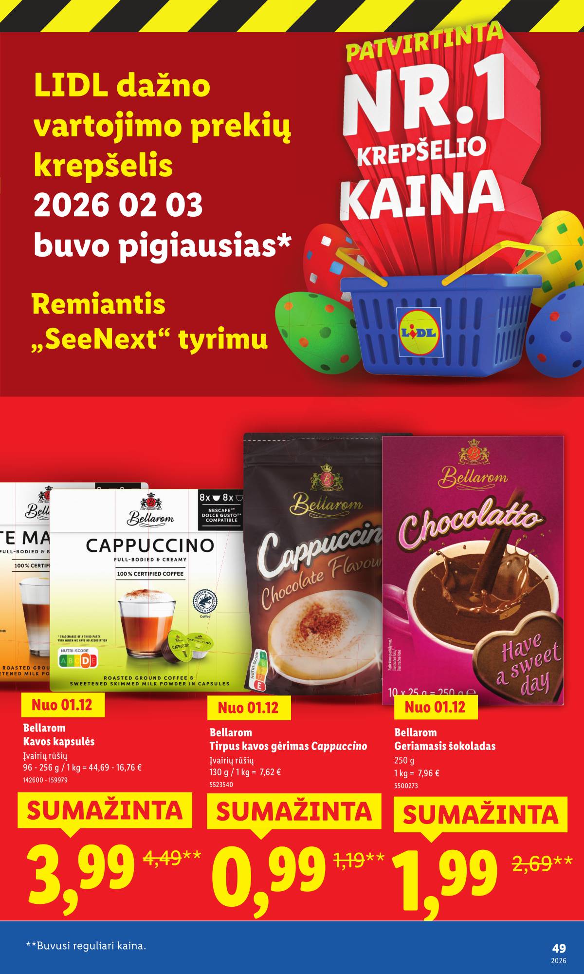 Lidl - Toliau mažiname kainas 49 puslapis