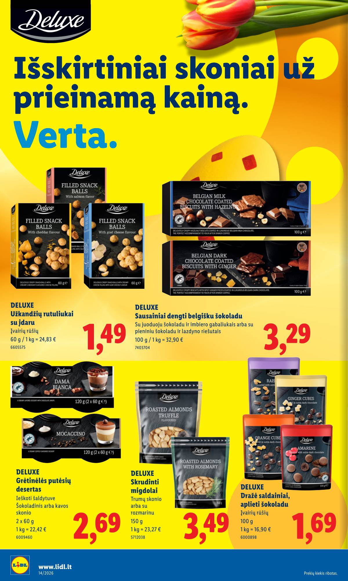 Lidl - LIDL SAVAITĖS Maisto prekių akcijų leidinys 12 puslapis