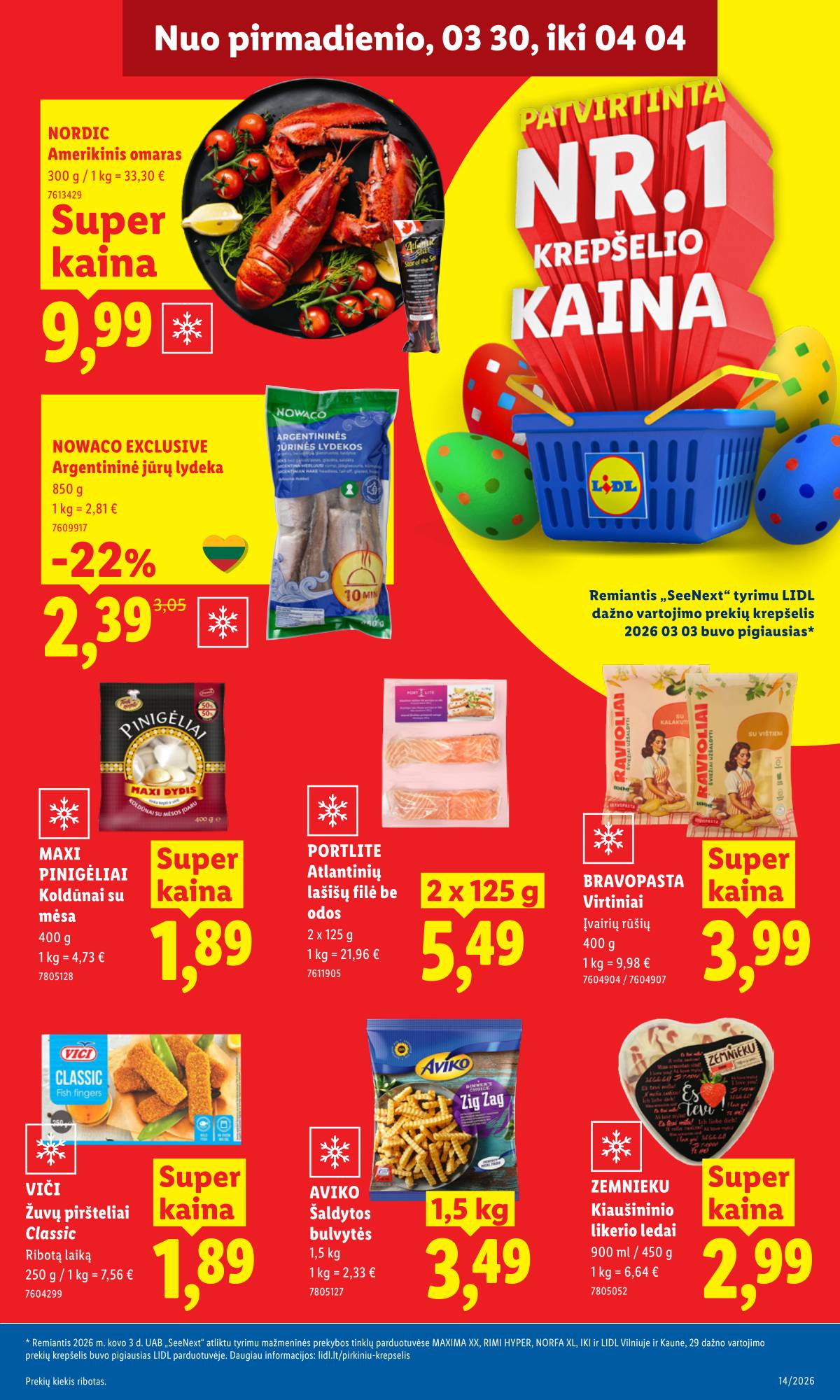 Lidl - LIDL SAVAITĖS Maisto prekių akcijų leidinys 15 puslapis