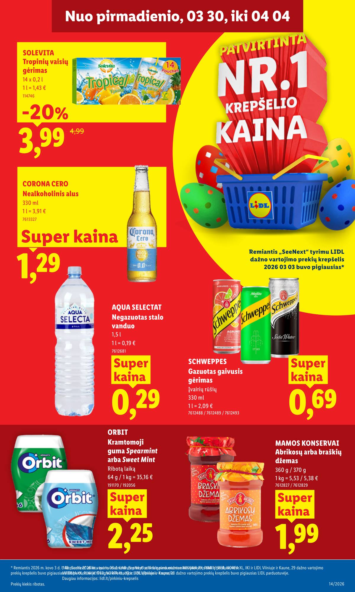 Lidl - LIDL SAVAITĖS Maisto prekių akcijų leidinys 21 puslapis