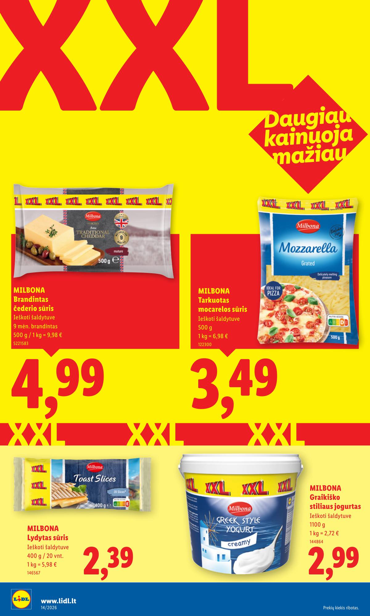 Lidl - LIDL SAVAITĖS Maisto prekių akcijų leidinys 26 puslapis