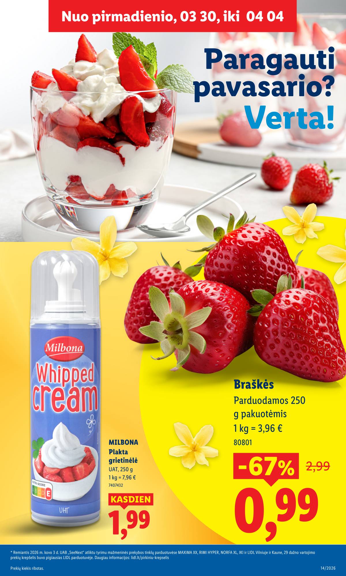 Lidl - LIDL SAVAITĖS Maisto prekių akcijų leidinys 31 puslapis