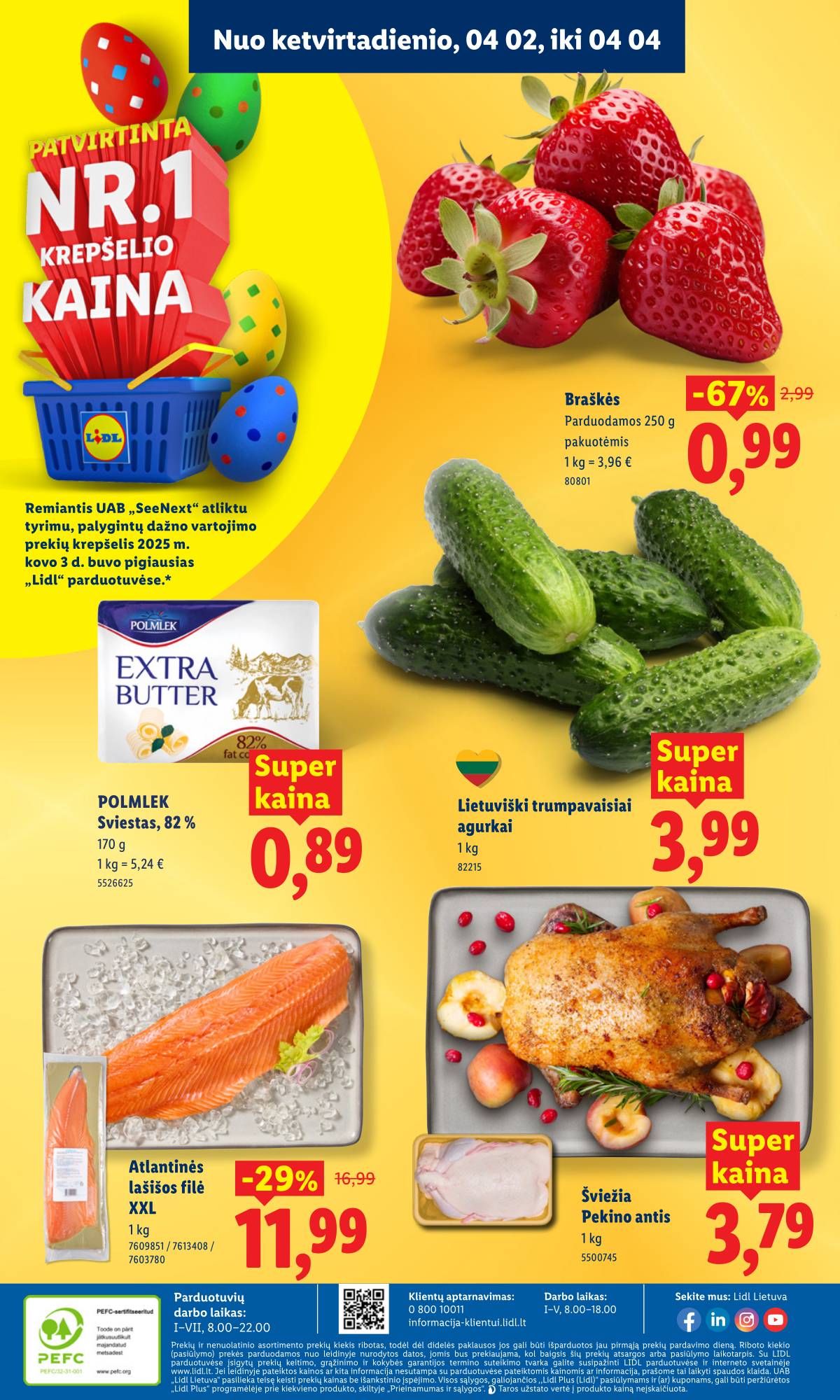 Lidl - LIDL SAVAITĖS Maisto prekių akcijų leidinys 42 puslapis