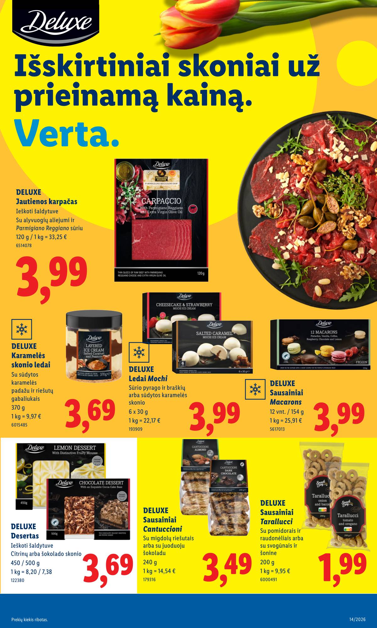 Lidl - LIDL SAVAITĖS Maisto prekių akcijų leidinys 9 puslapis