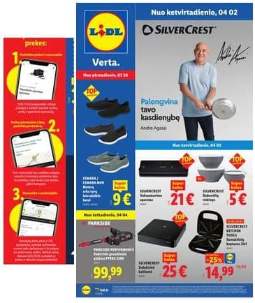 Lidl - LIDL Ne maisto prekių akcijų leidinys 2026-03-30 – 2026-04-05