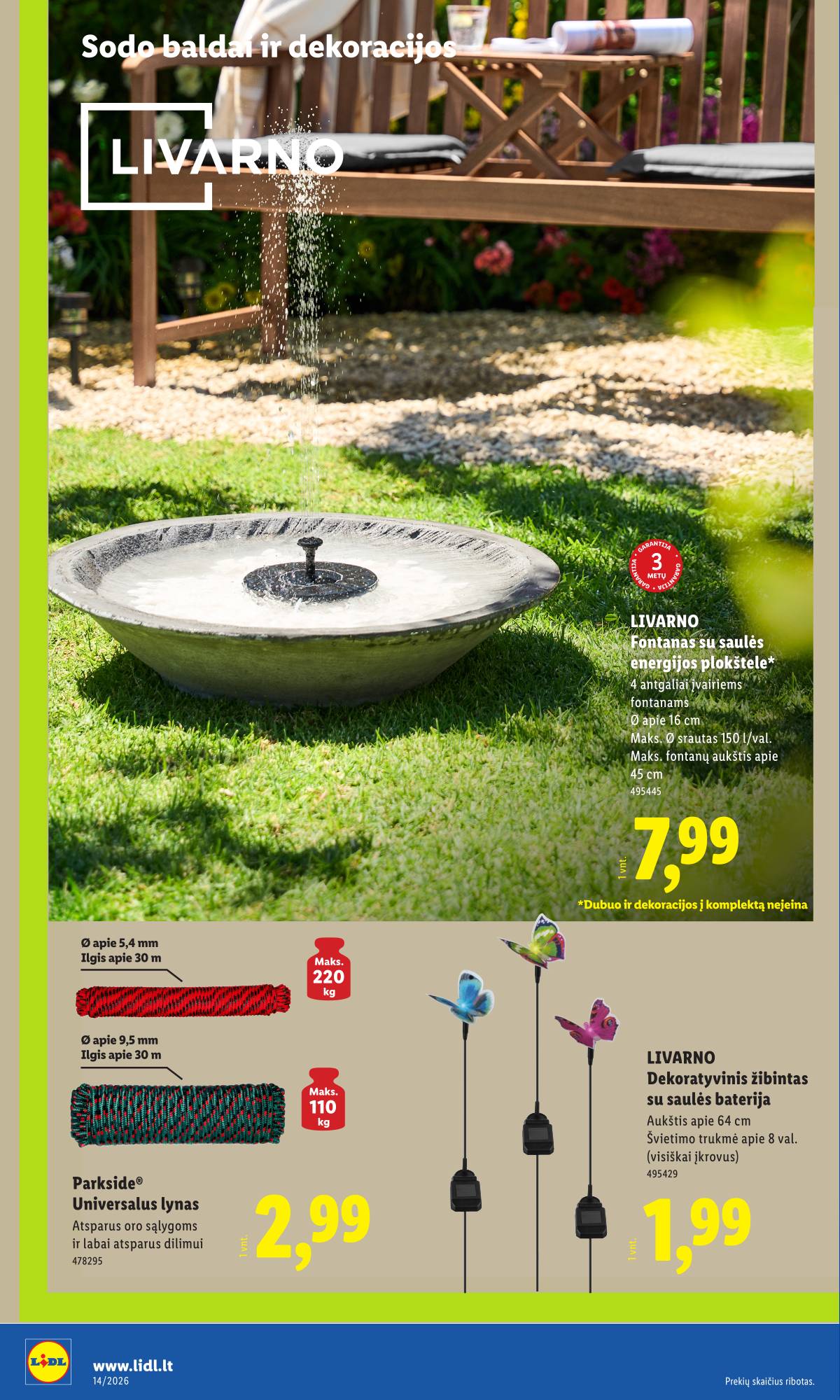 Lidl - LIDL Ne maisto prekių akcijų leidinys 10 puslapis