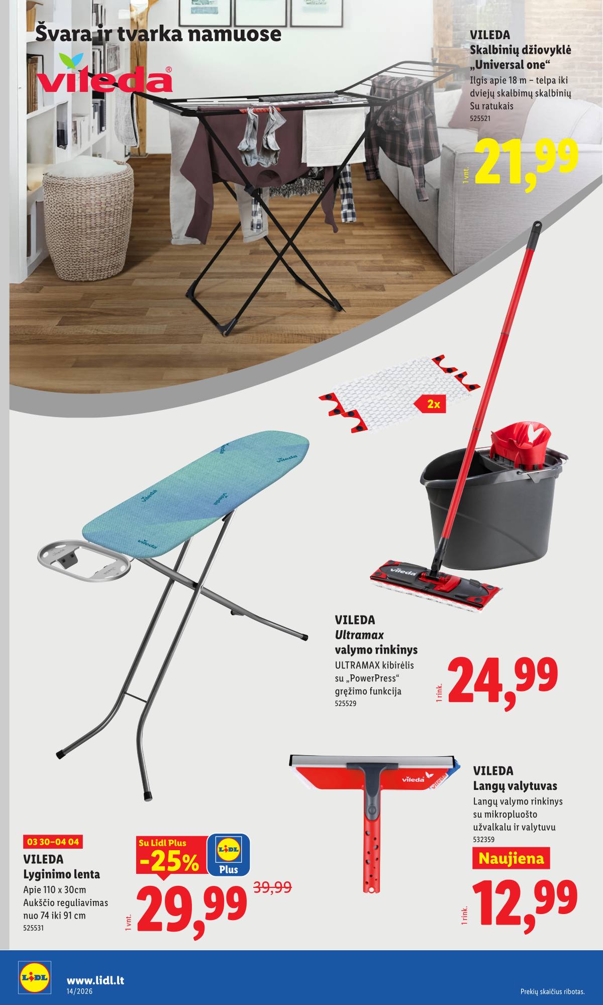 Lidl - LIDL Ne maisto prekių akcijų leidinys 12 puslapis