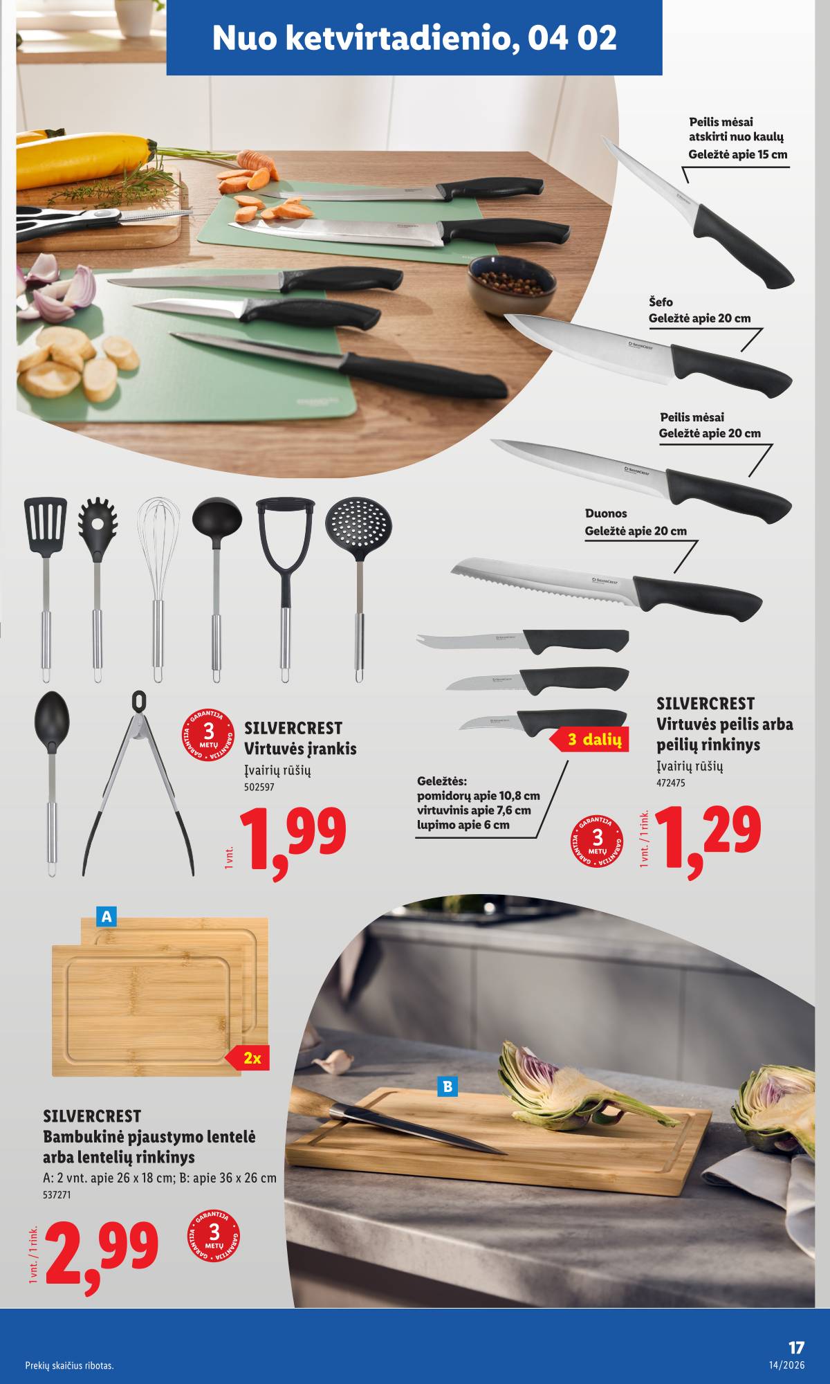 Lidl - LIDL Ne maisto prekių akcijų leidinys 17 puslapis