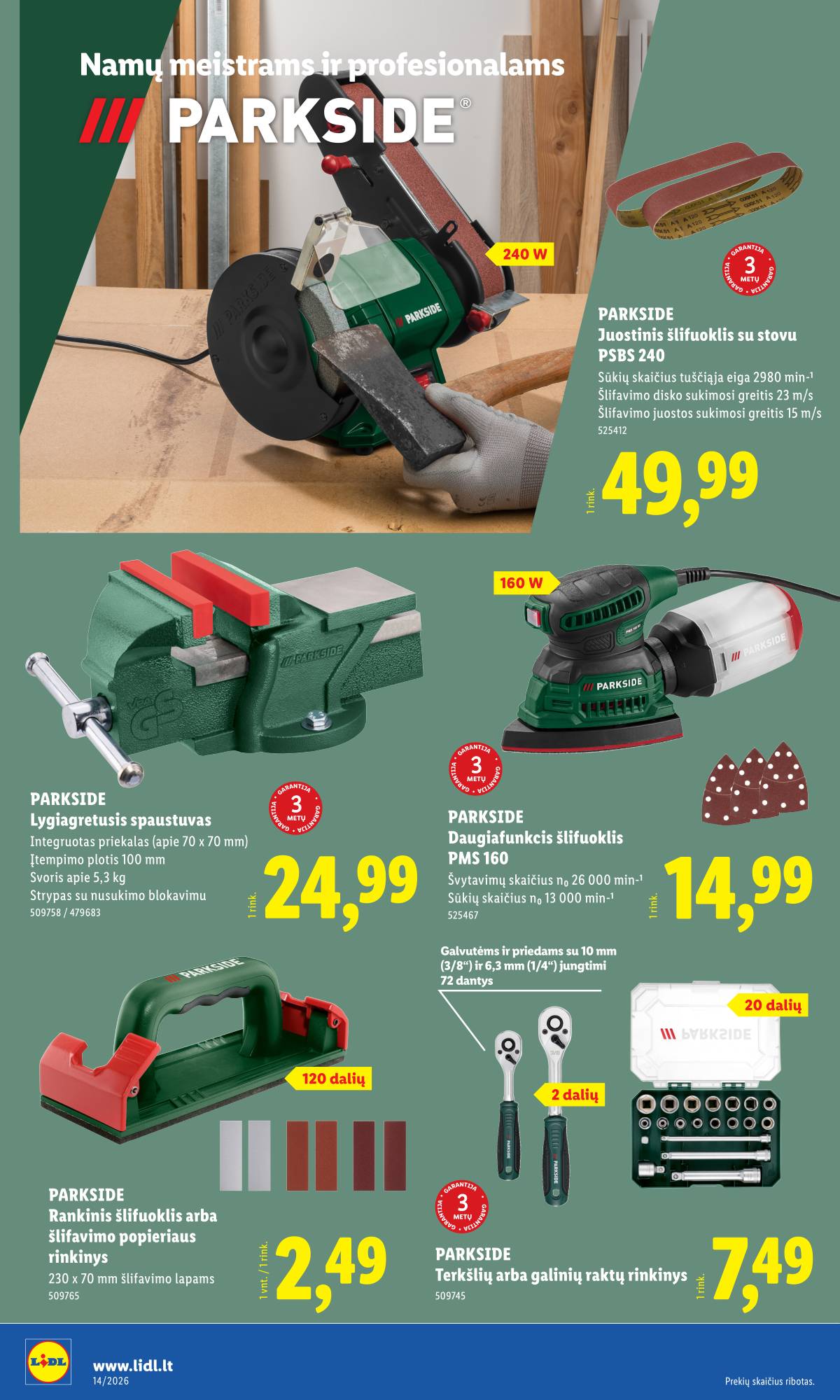 Lidl - LIDL Ne maisto prekių akcijų leidinys 22 puslapis