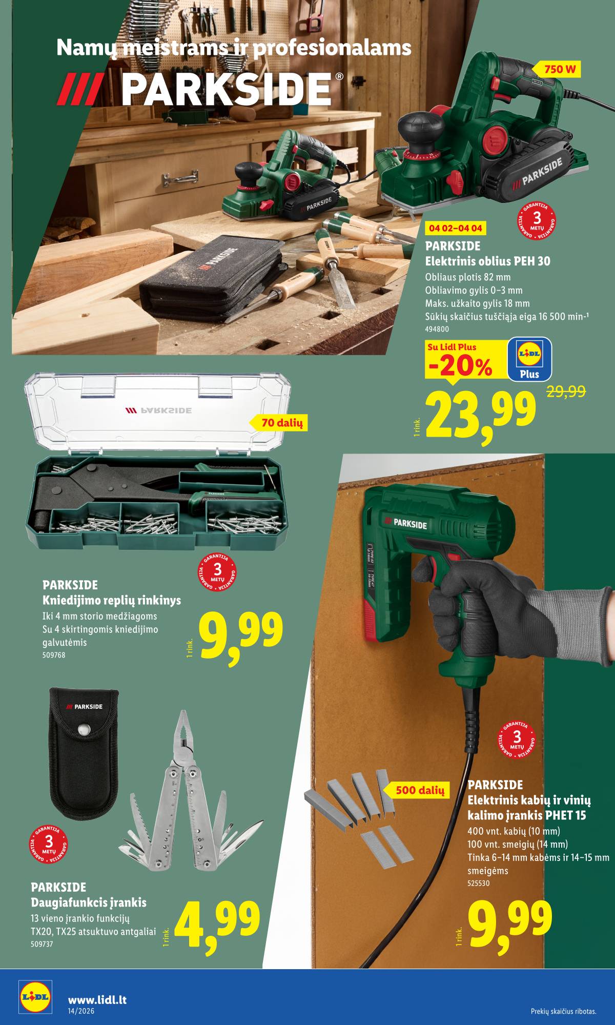 Lidl - LIDL Ne maisto prekių akcijų leidinys 24 puslapis