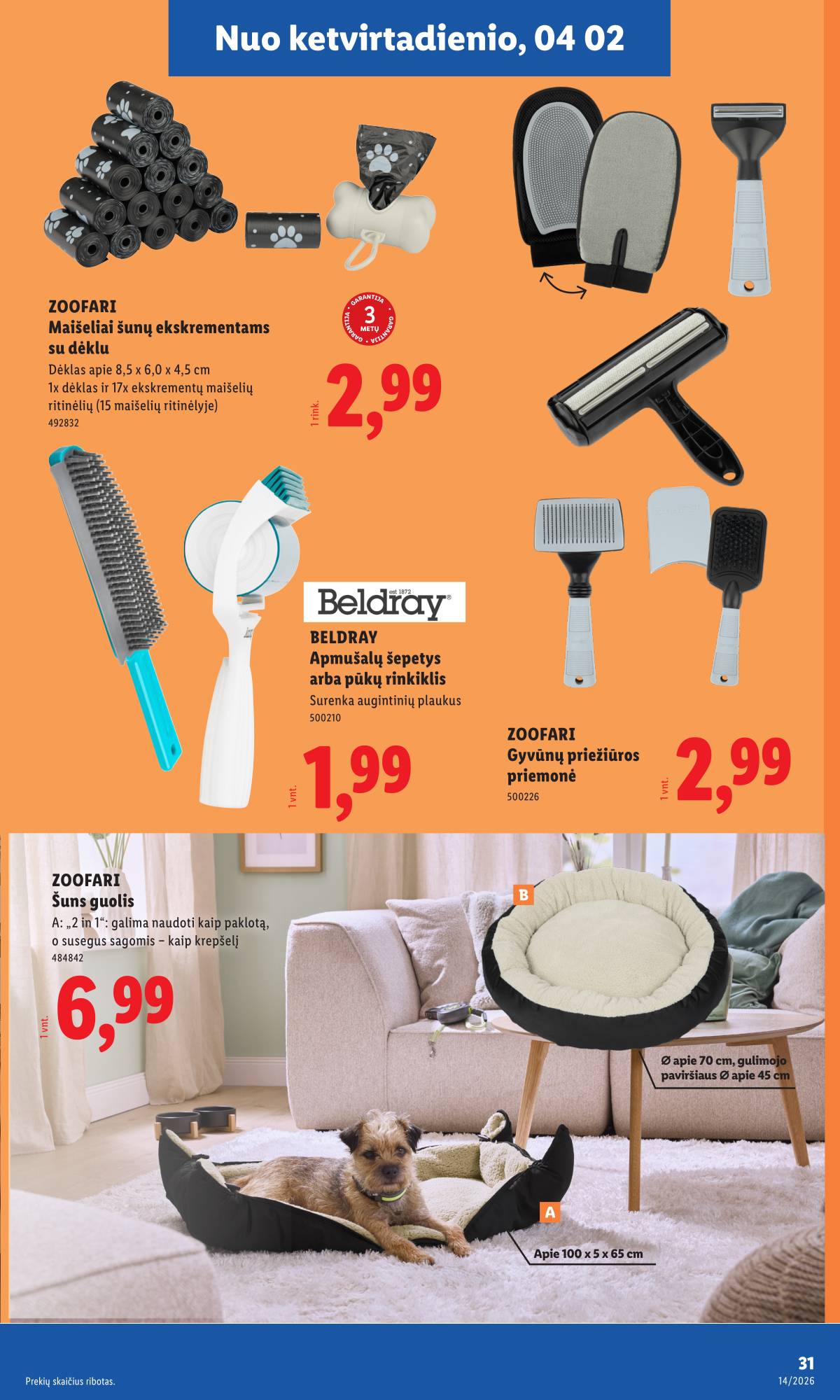 Lidl - LIDL Ne maisto prekių akcijų leidinys 31 puslapis