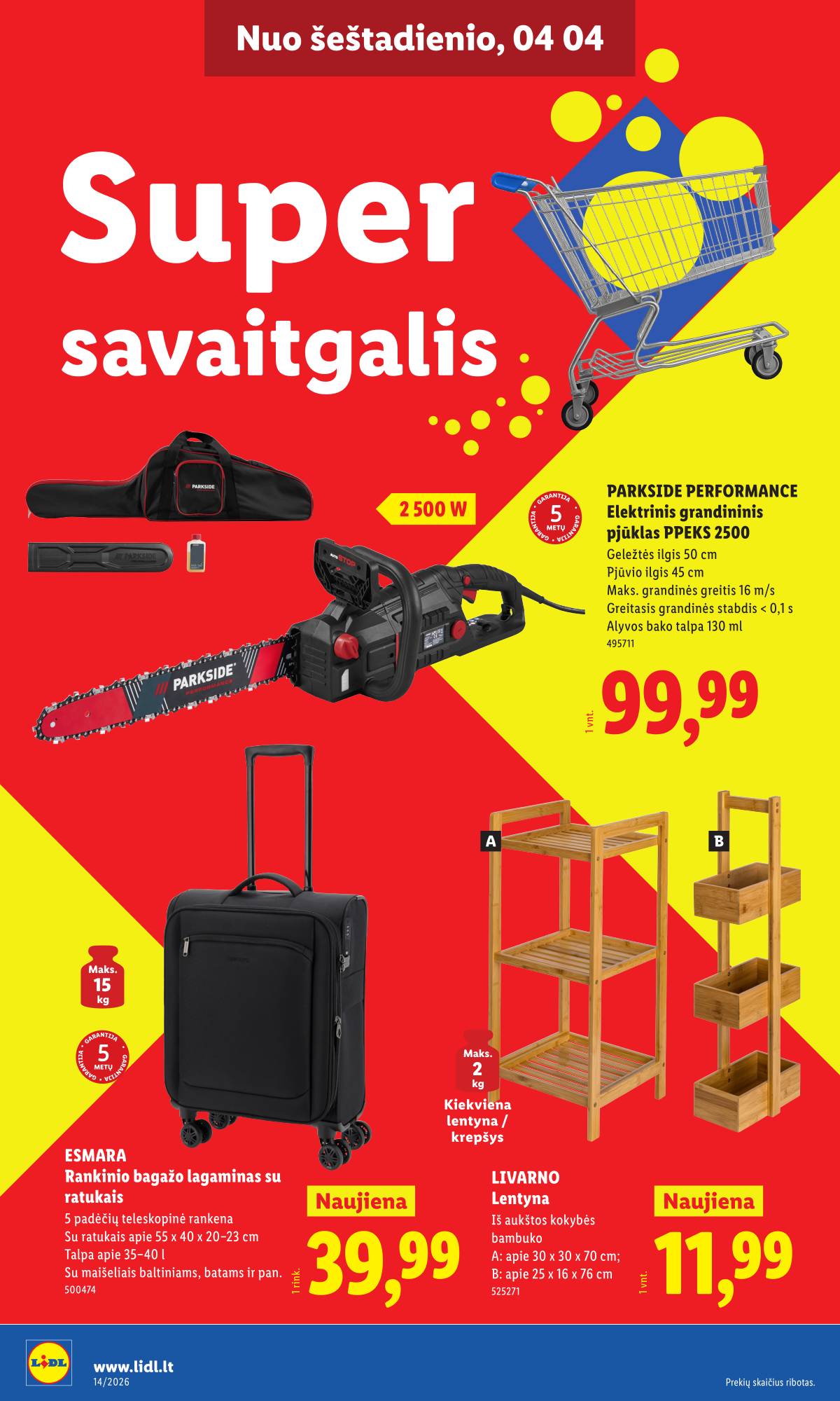 Lidl - LIDL Ne maisto prekių akcijų leidinys 32 puslapis