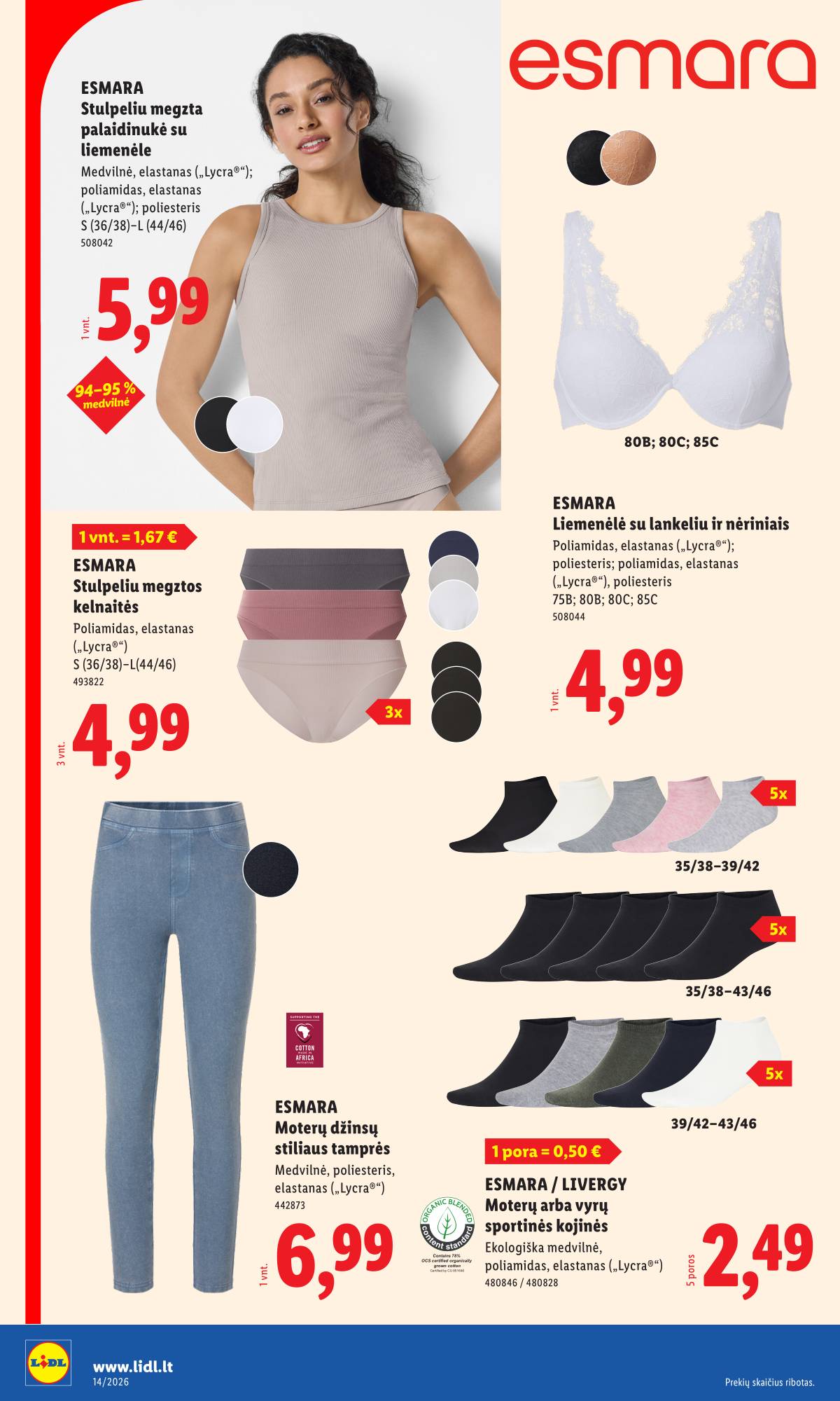 Lidl - LIDL Ne maisto prekių akcijų leidinys 6 puslapis