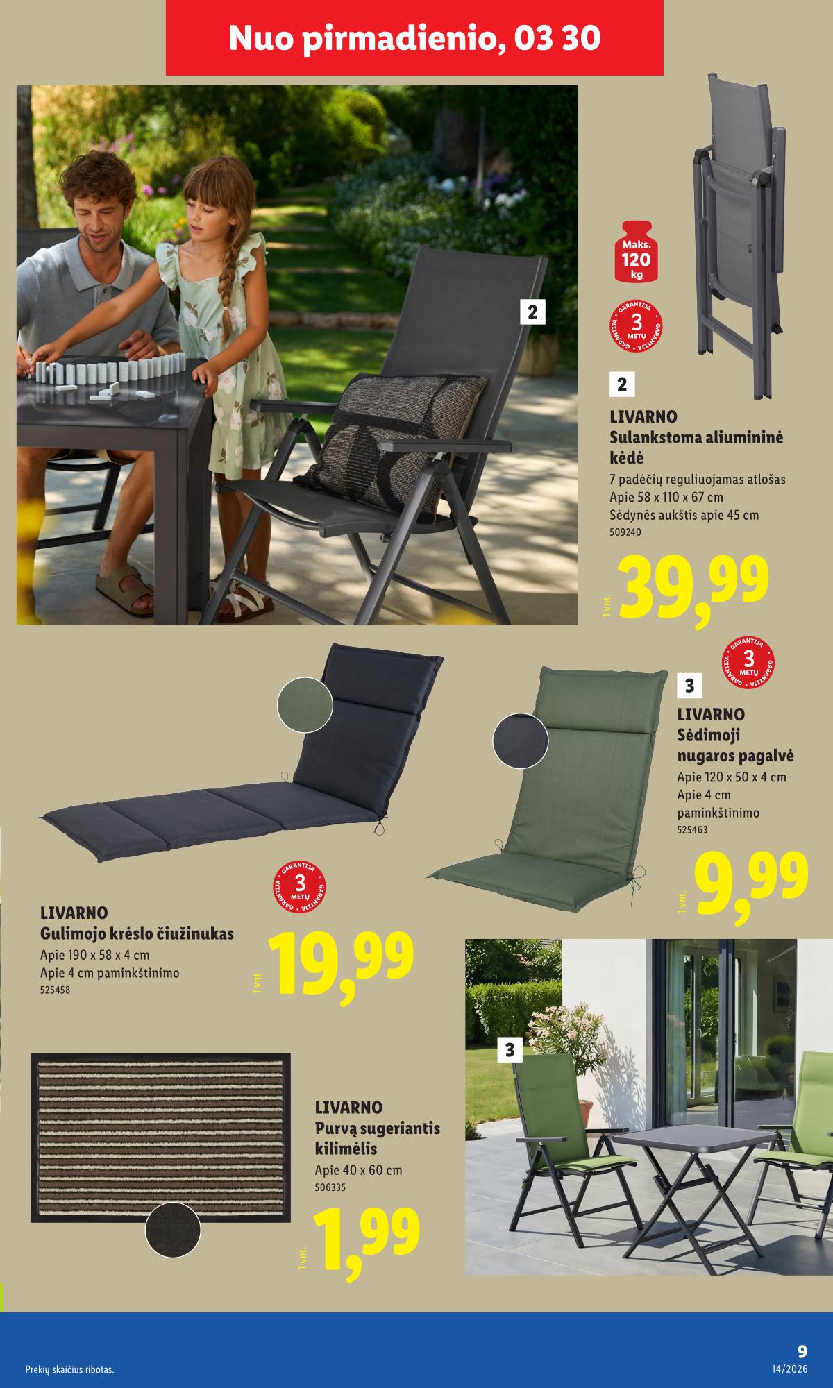 Lidl - LIDL Ne maisto prekių akcijų leidinys 9 puslapis