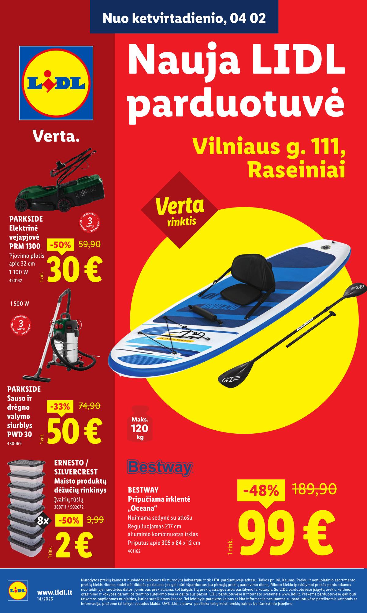 Lidl - Nauja parduotuvė Raseiniuose 1 puslapis