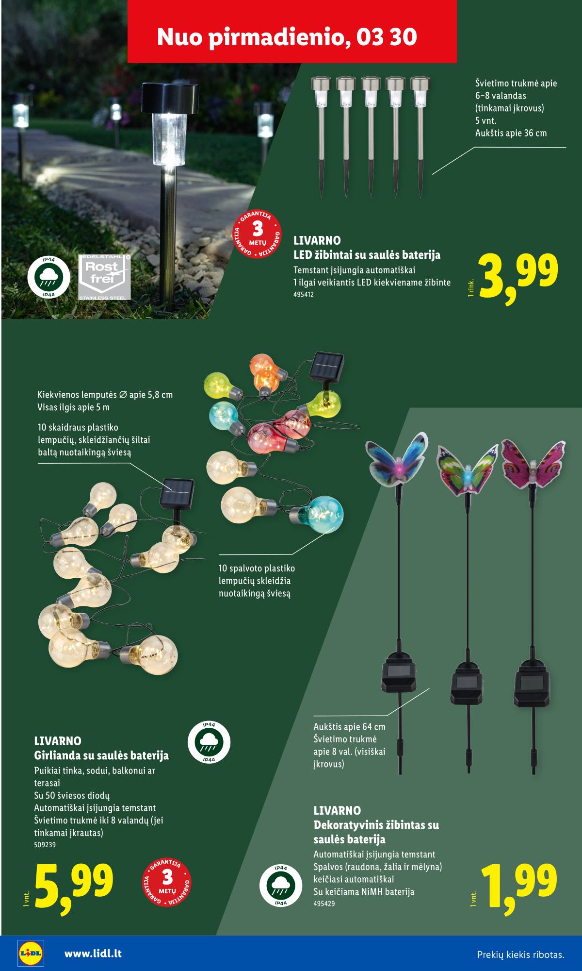 Lidl - Antrasis LIDL nuo Pirmadienio akcijų leidinys 12 puslapis