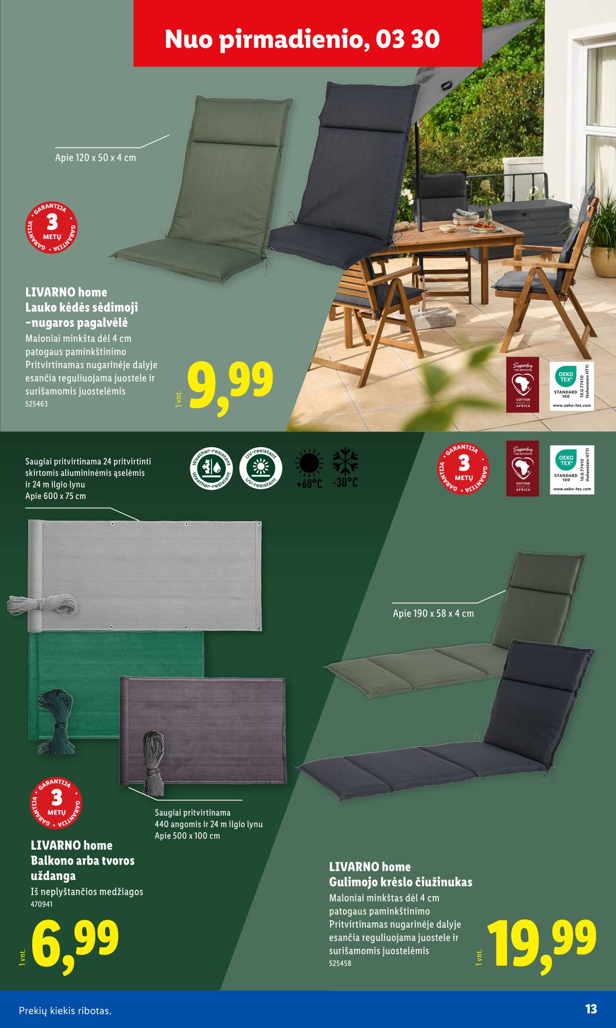 Lidl - Antrasis LIDL nuo Pirmadienio akcijų leidinys 13 puslapis