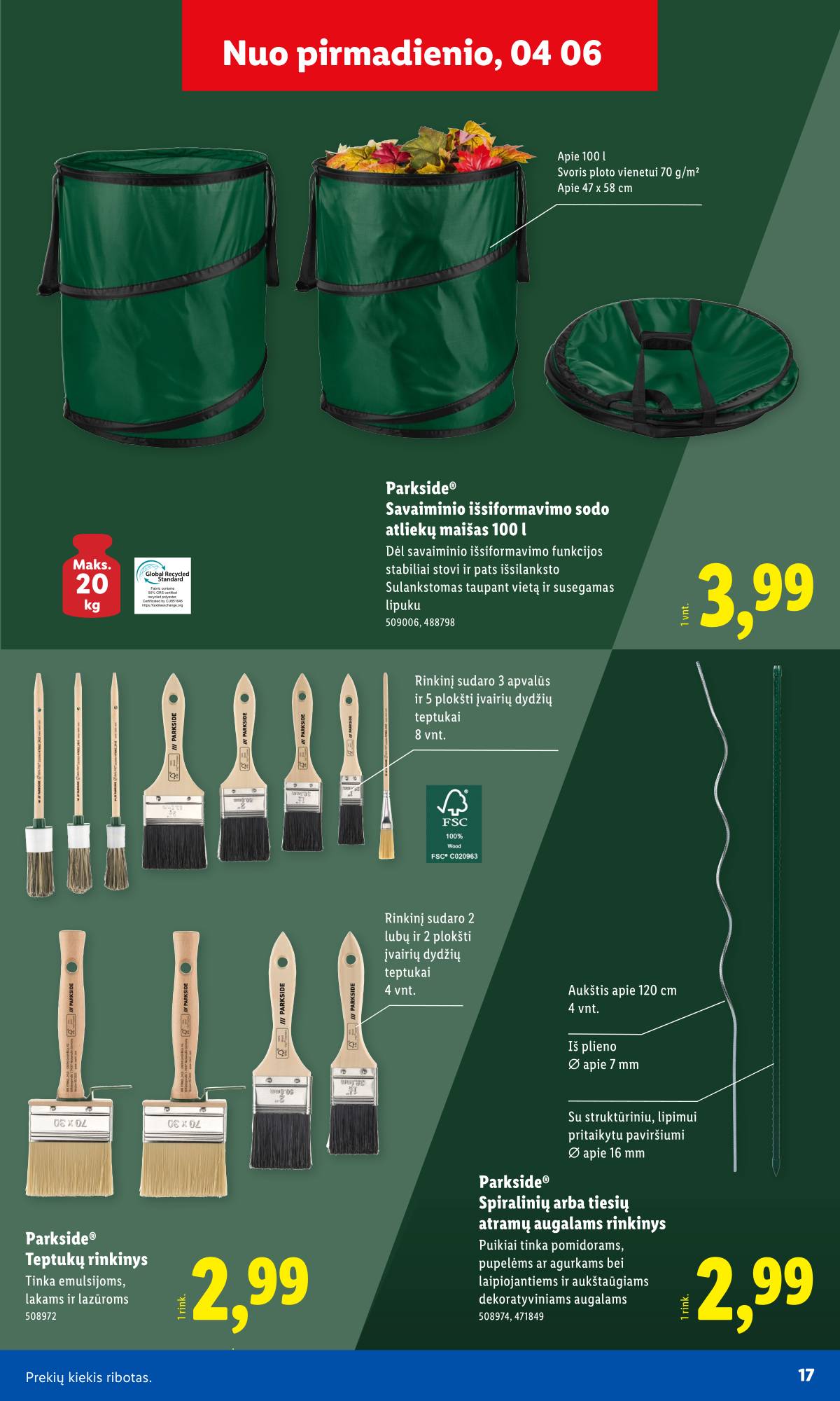 Lidl - Antrasis LIDL nuo Pirmadienio akcijų leidinys 17 puslapis