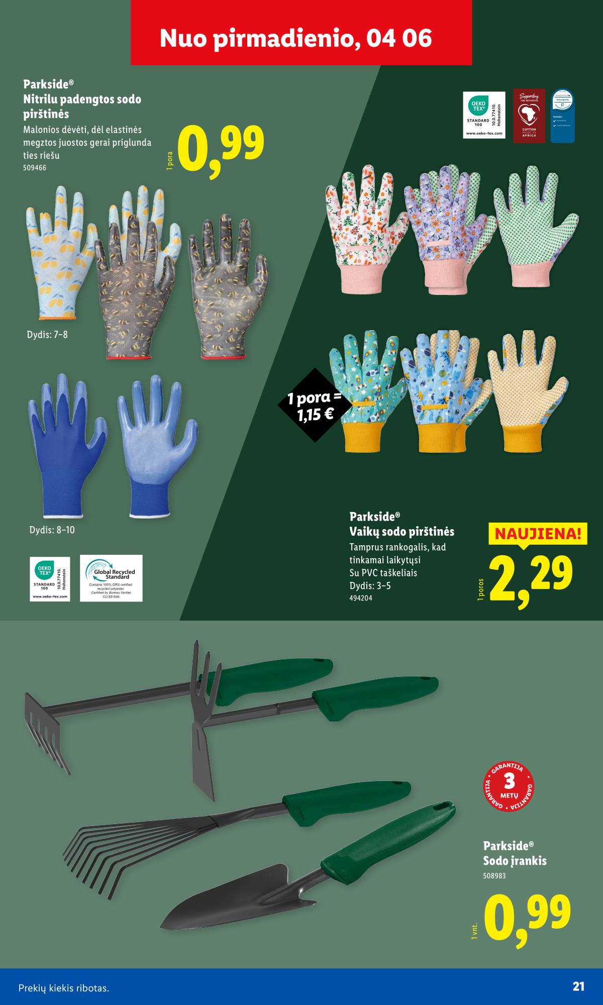 Lidl - Antrasis LIDL nuo Pirmadienio akcijų leidinys 21 puslapis