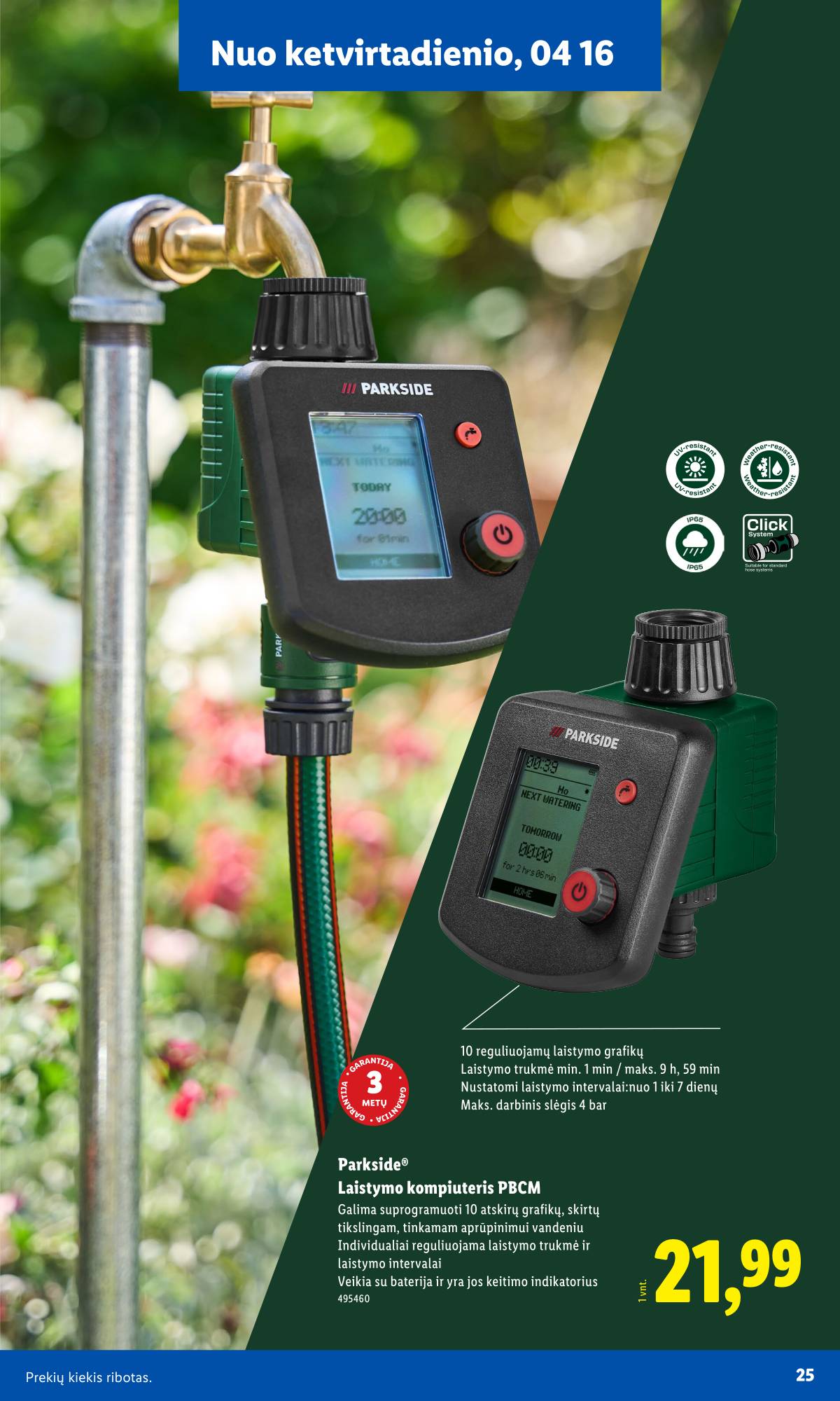 Lidl - Antrasis LIDL nuo Pirmadienio akcijų leidinys 25 puslapis