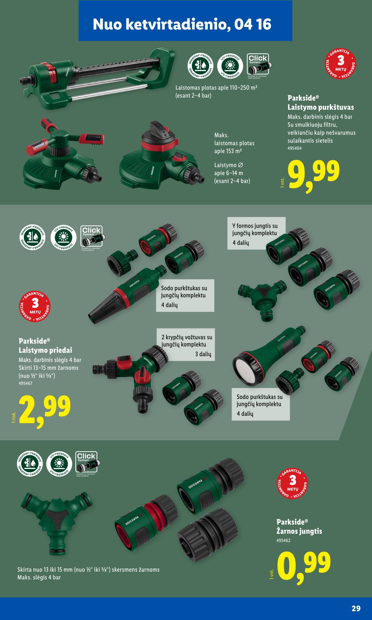Lidl - Antrasis LIDL nuo Pirmadienio akcijų leidinys 29 puslapis
