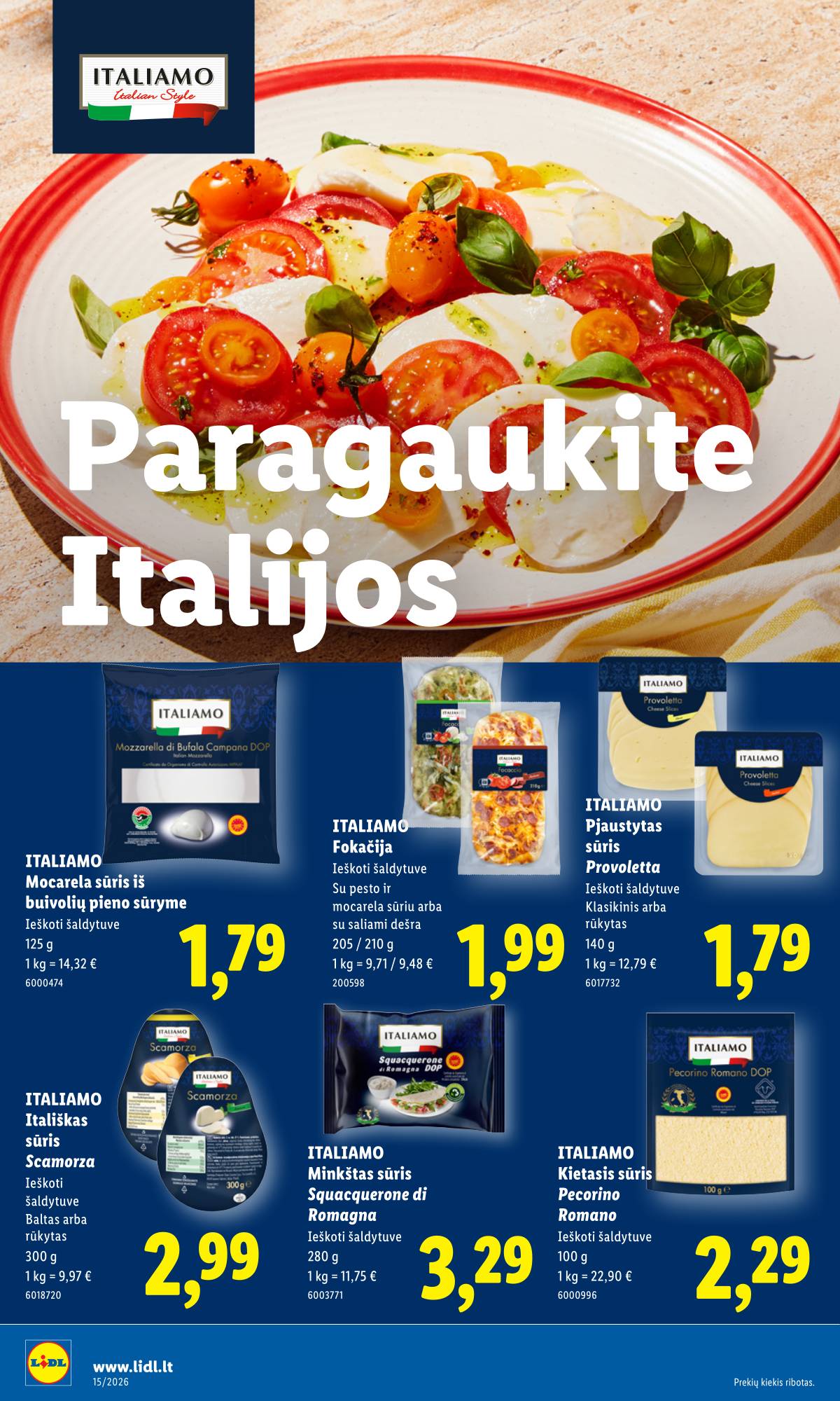 Lidl - LIDL SAVAITĖS Maisto prekių akcijų leidinys 10 puslapis