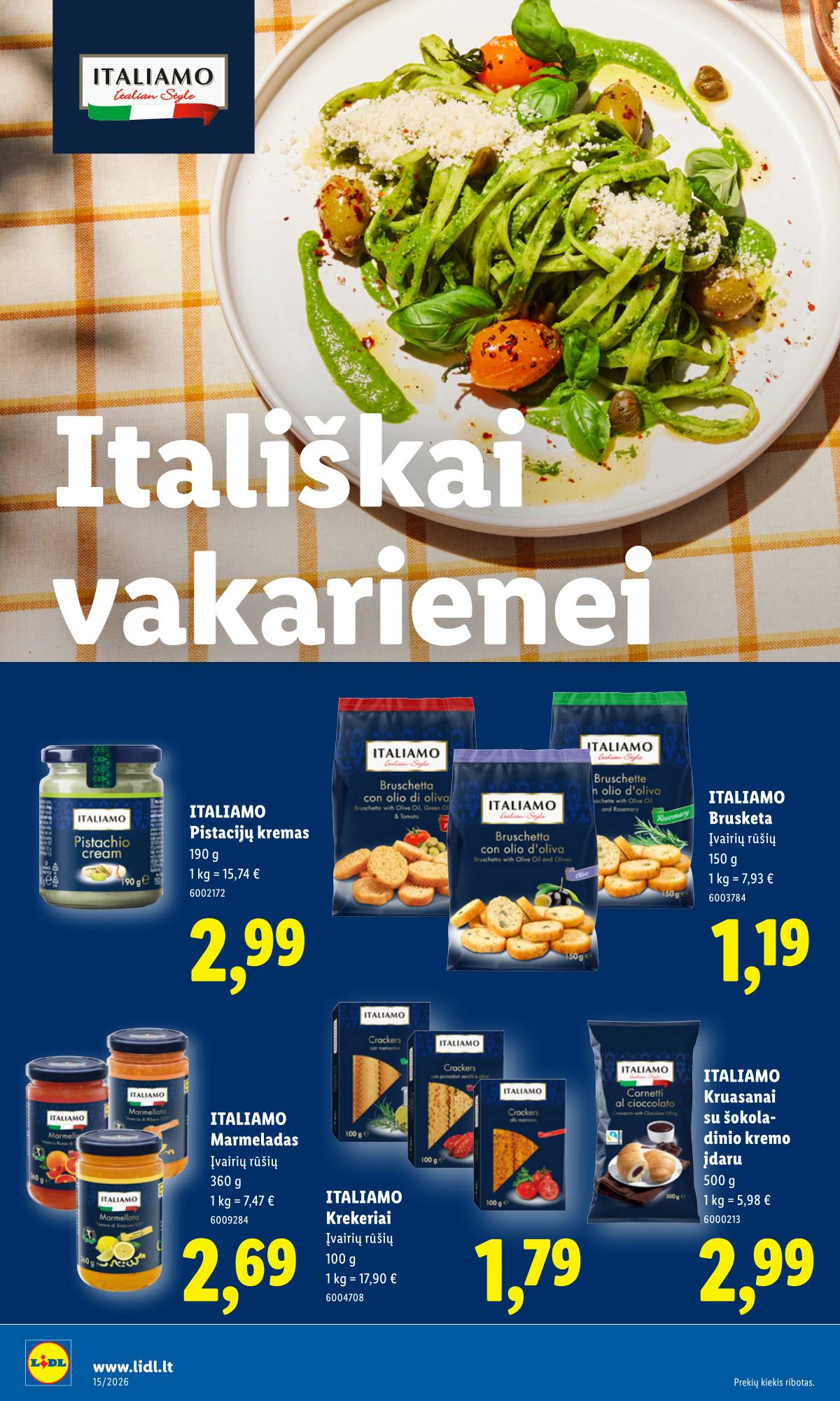 Lidl - LIDL SAVAITĖS Maisto prekių akcijų leidinys 14 puslapis