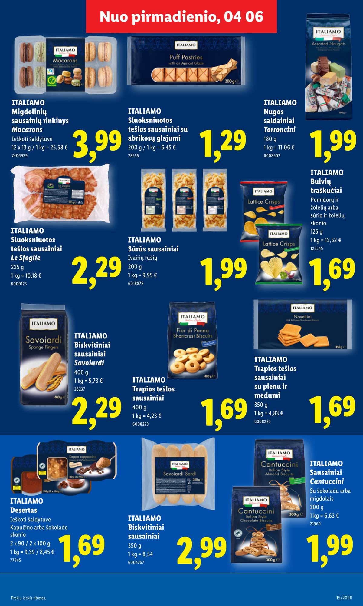 Lidl - LIDL SAVAITĖS Maisto prekių akcijų leidinys 17 puslapis