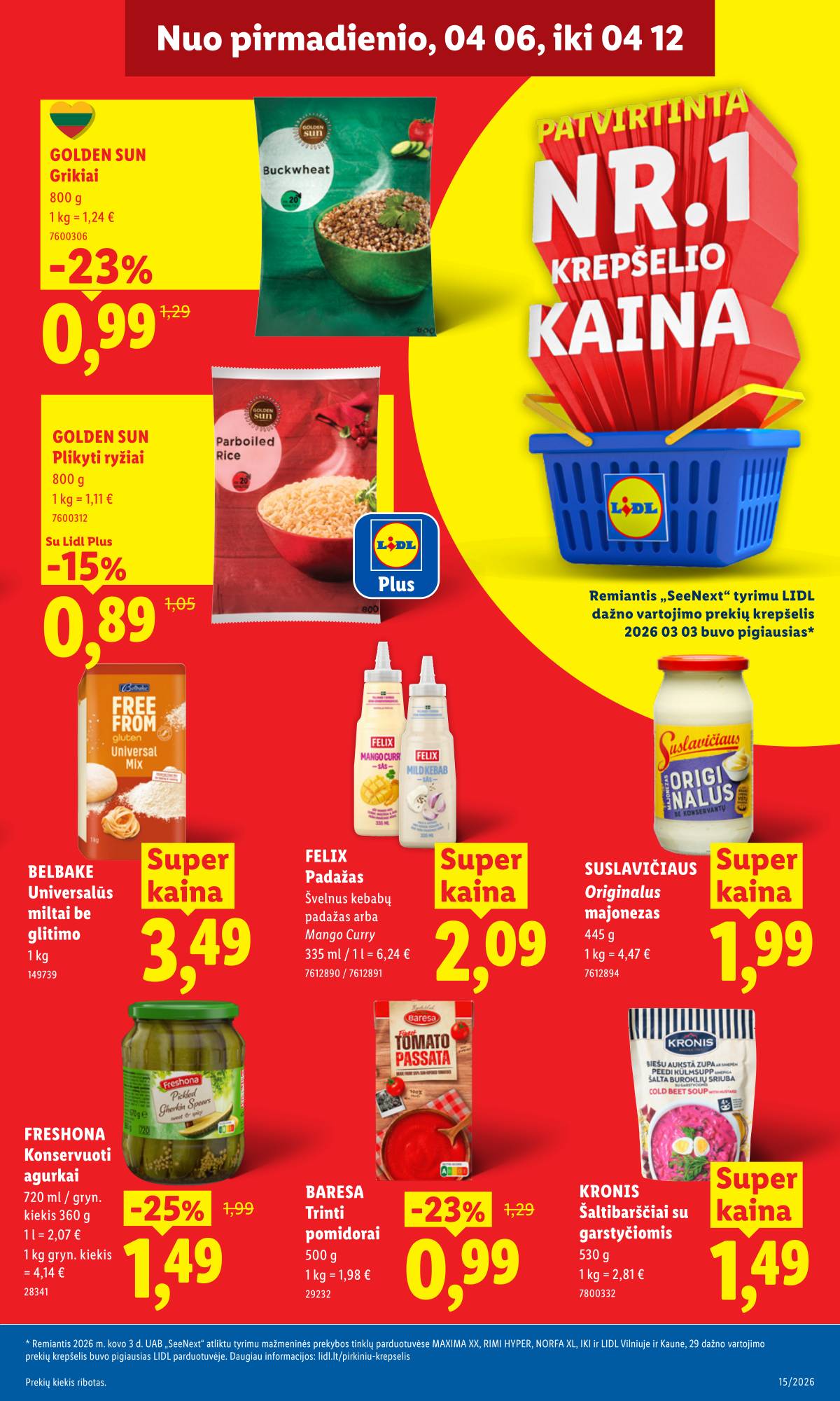 Lidl - LIDL SAVAITĖS Maisto prekių akcijų leidinys 21 puslapis
