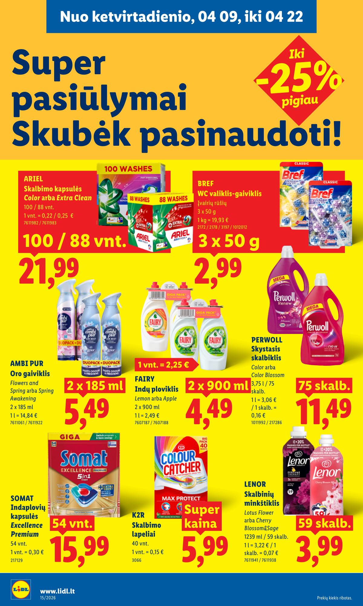 Lidl - LIDL SAVAITĖS Maisto prekių akcijų leidinys 28 puslapis