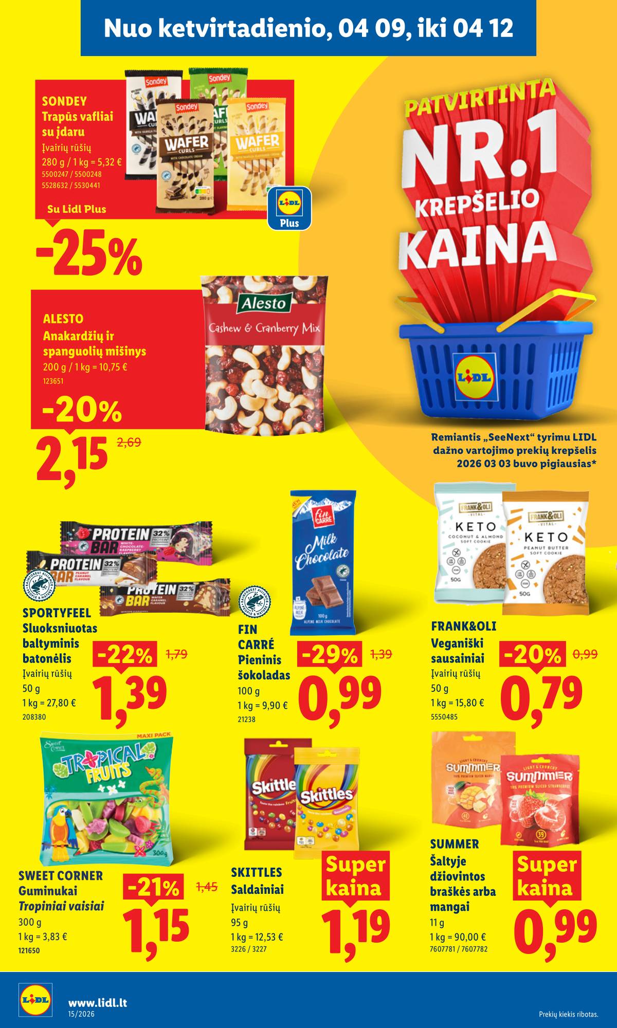 Lidl - LIDL SAVAITĖS Maisto prekių akcijų leidinys 34 puslapis