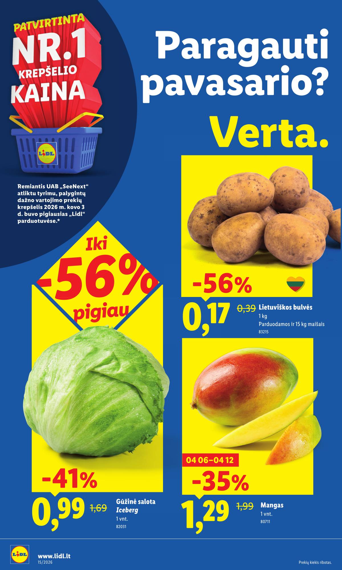 Lidl - LIDL SAVAITĖS Maisto prekių akcijų leidinys 36 puslapis