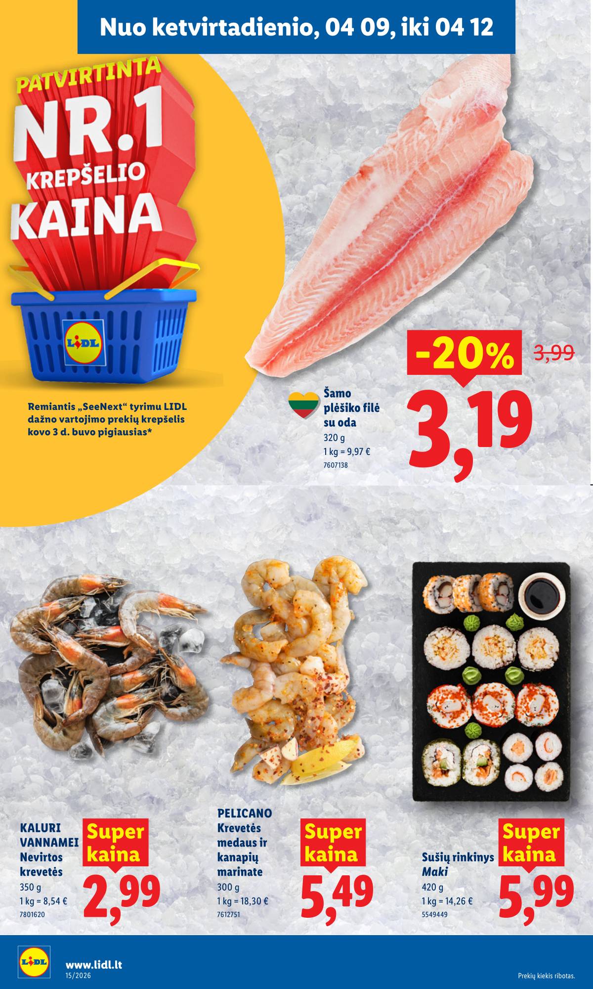 Lidl - LIDL SAVAITĖS Maisto prekių akcijų leidinys 38 puslapis