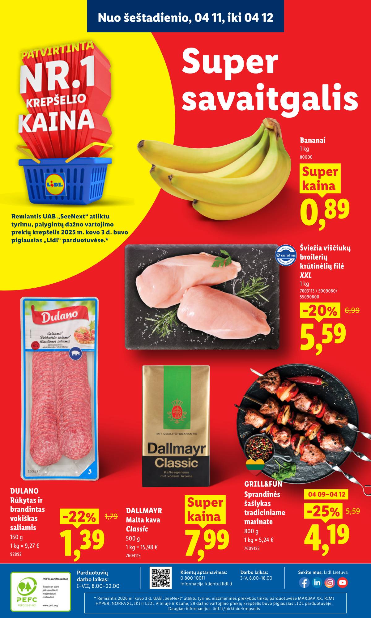 Lidl - LIDL SAVAITĖS Maisto prekių akcijų leidinys 40 puslapis