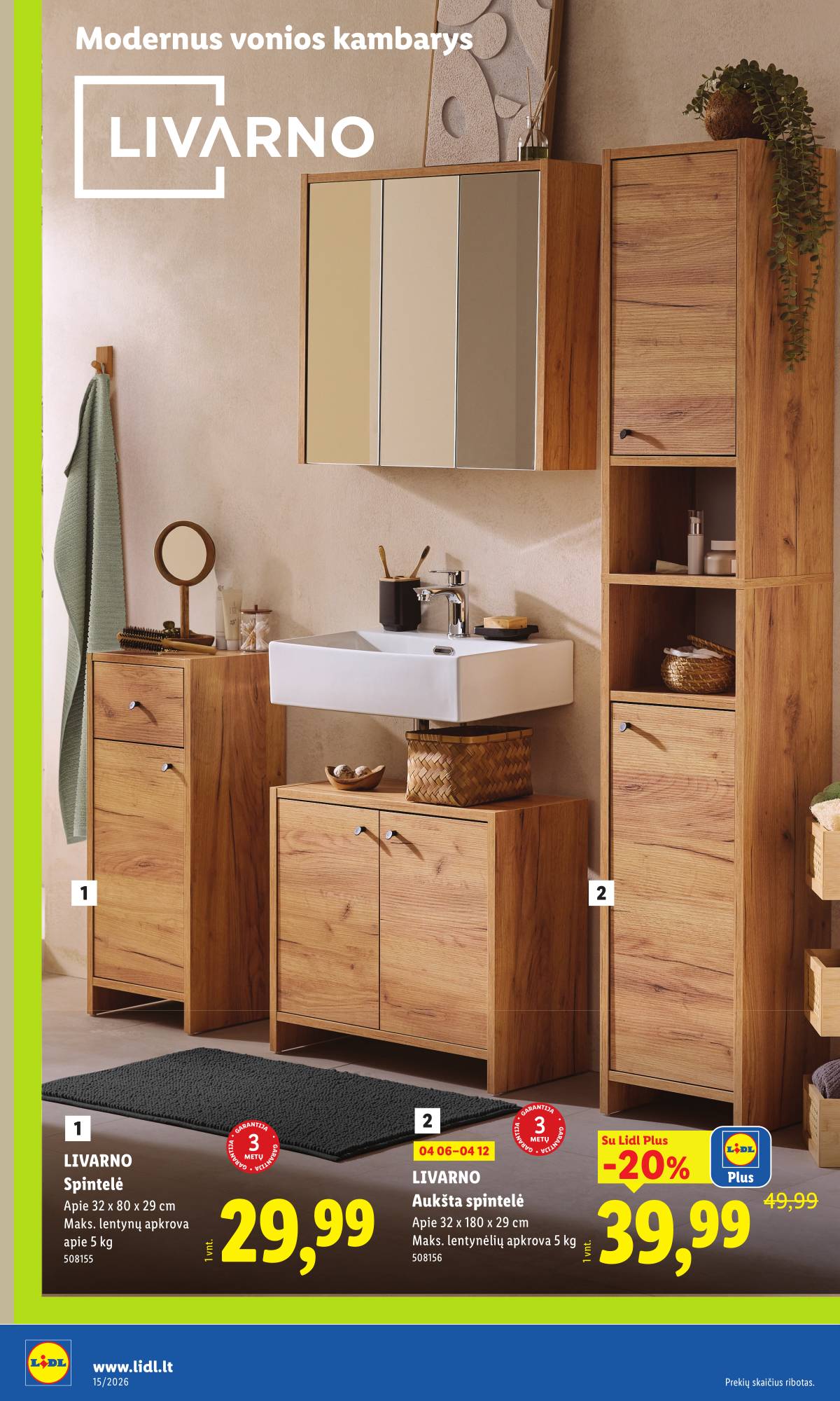 Lidl - LIDL Ne maisto prekių akcijų leidinys 10 puslapis