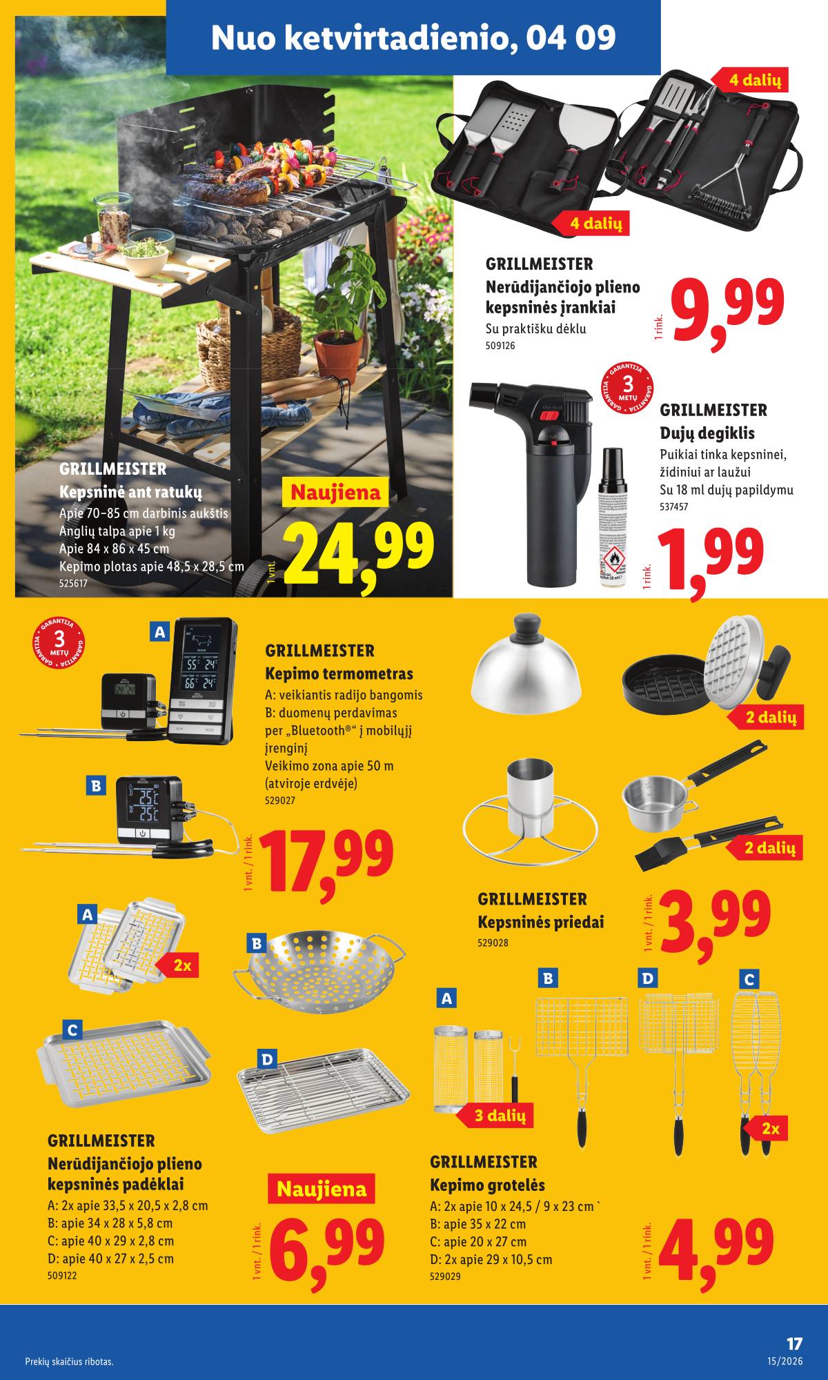 Lidl - LIDL Ne maisto prekių akcijų leidinys 17 puslapis