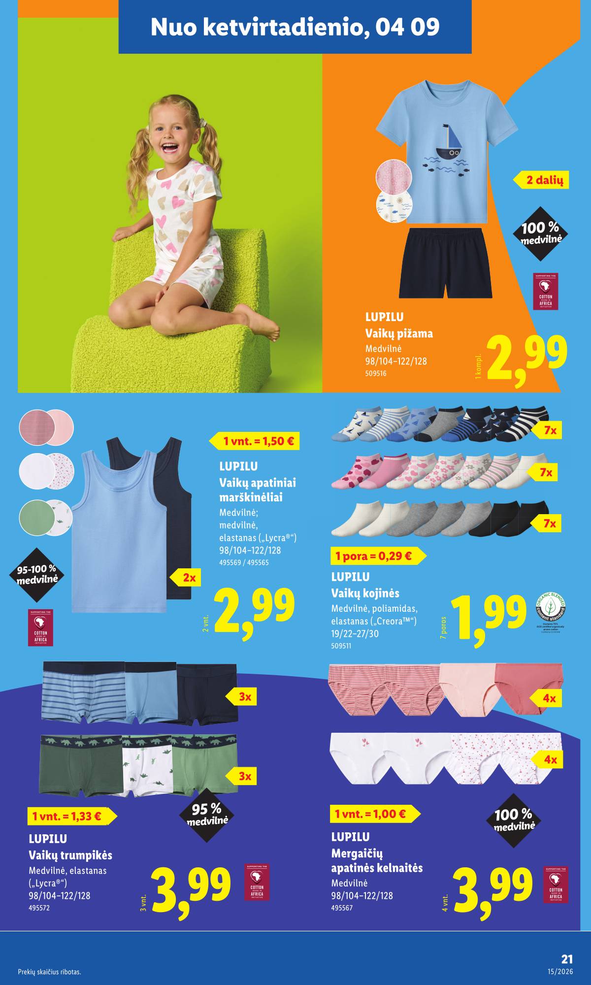 Lidl - LIDL Ne maisto prekių akcijų leidinys 21 puslapis