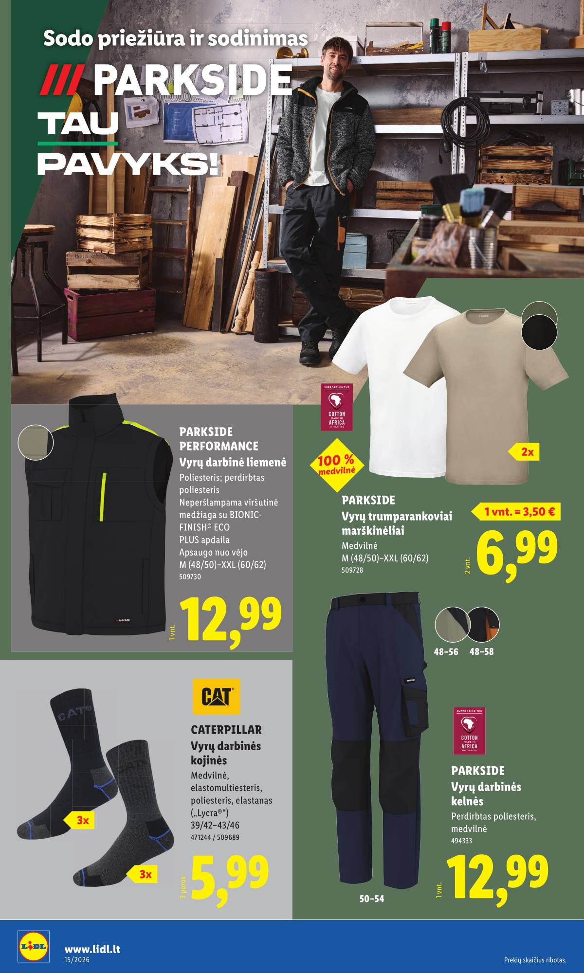 Lidl - LIDL Ne maisto prekių akcijų leidinys 8 puslapis