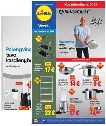 Lidl - LIDL Ne maisto prekių akcijų leidinys 2026-04-13 – 2026-04-19