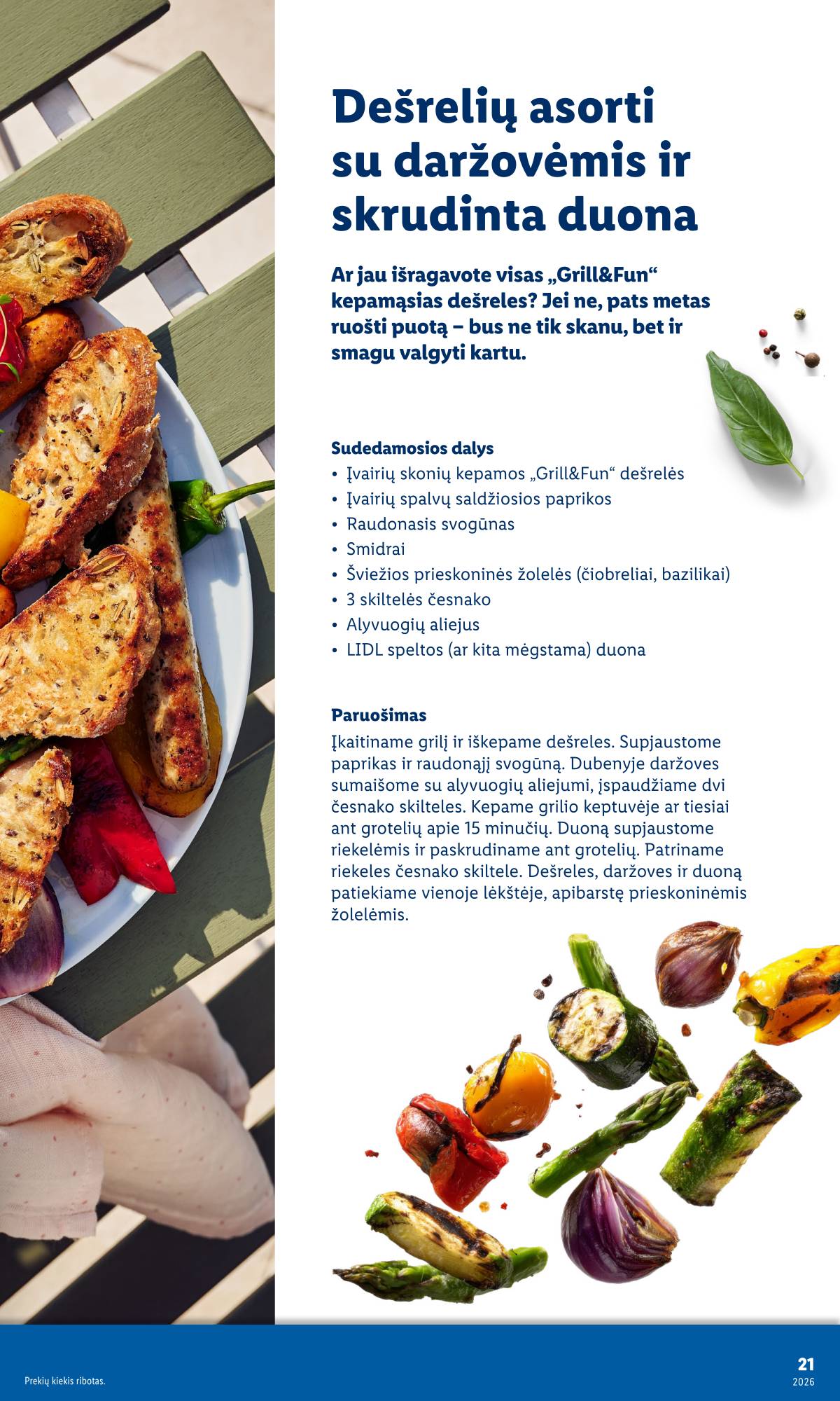 Lidl - Antrasis LIDL nuo Pirmadienio akcijų leidinys 21 puslapis