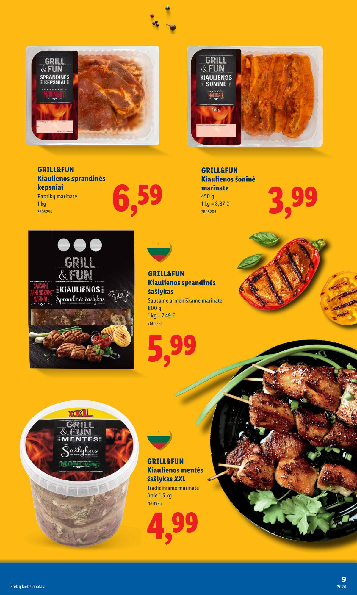 Lidl - Antrasis LIDL nuo Pirmadienio akcijų leidinys 9 puslapis