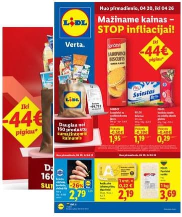 Lidl - LIDL SAVAITĖS Maisto prekių akcijų leidinys 2026-04-20 – 2026-04-26